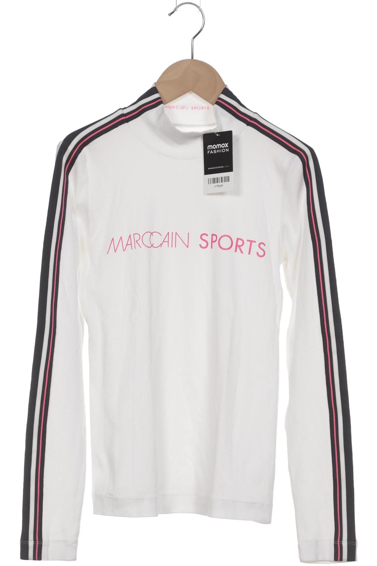 

Marc Cain Sports Damen Langarmshirt, weiß, Gr. 38