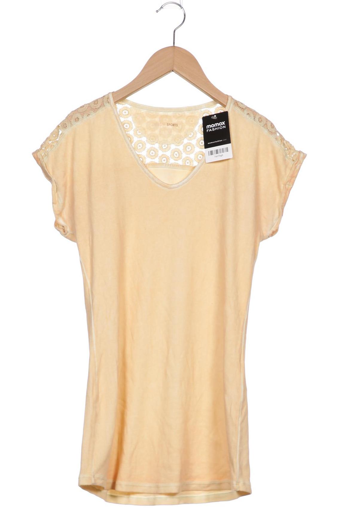 

Marc Cain Sports Damen T-Shirt, gelb, Gr. 36