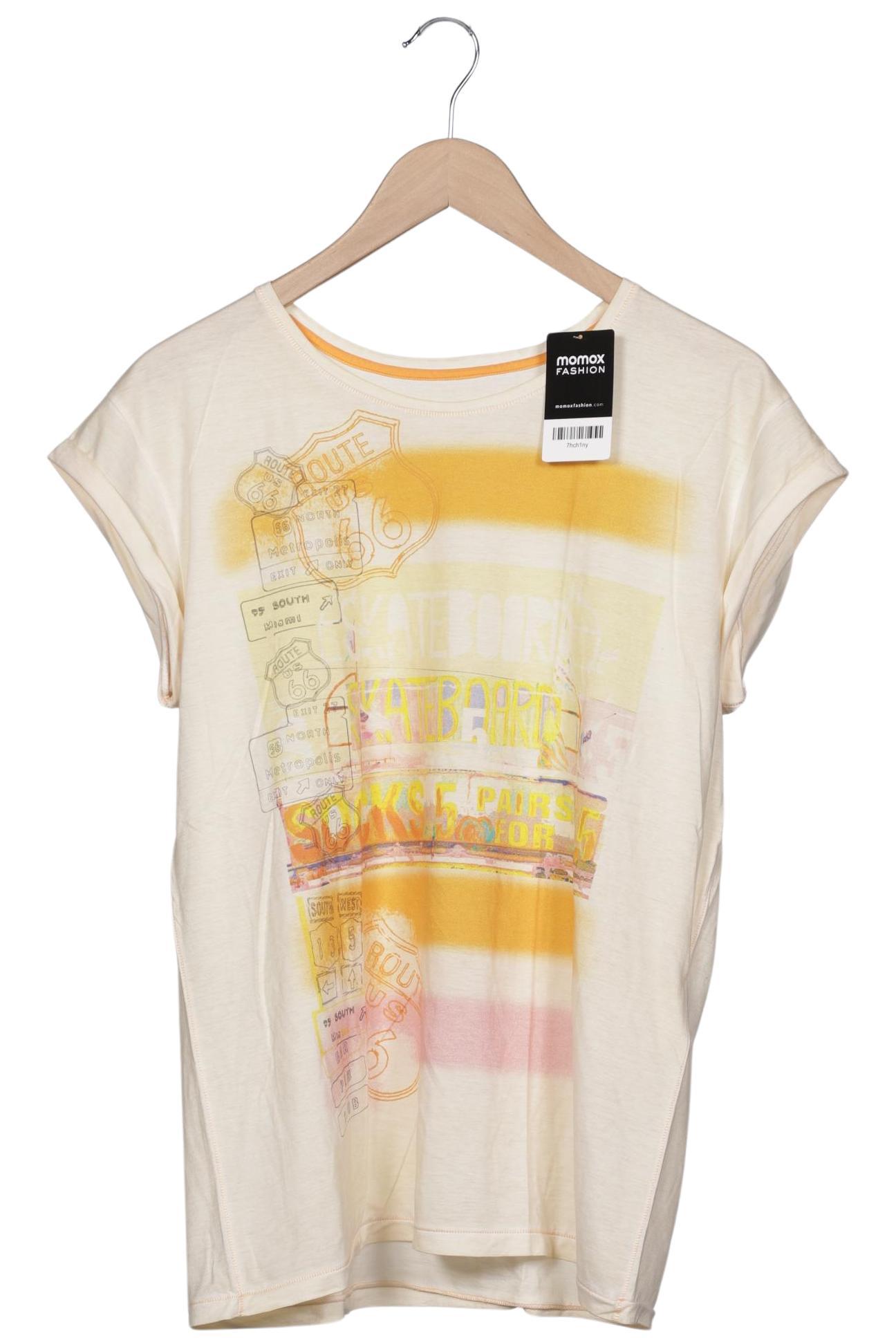 

Marc Cain Sports Damen T-Shirt, gelb, Gr. 38