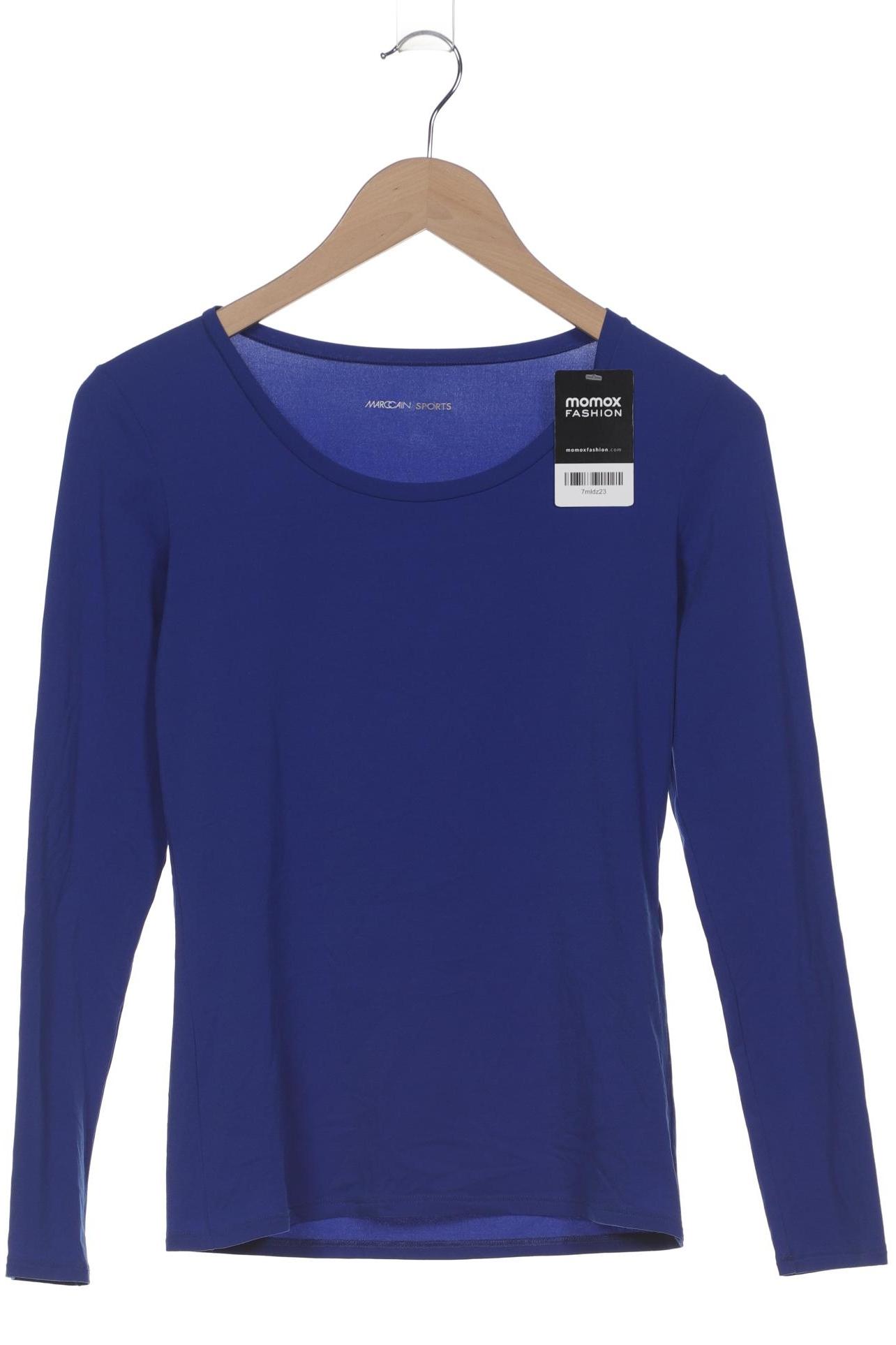 

Marc Cain Sports Damen Langarmshirt, blau, Gr. 38
