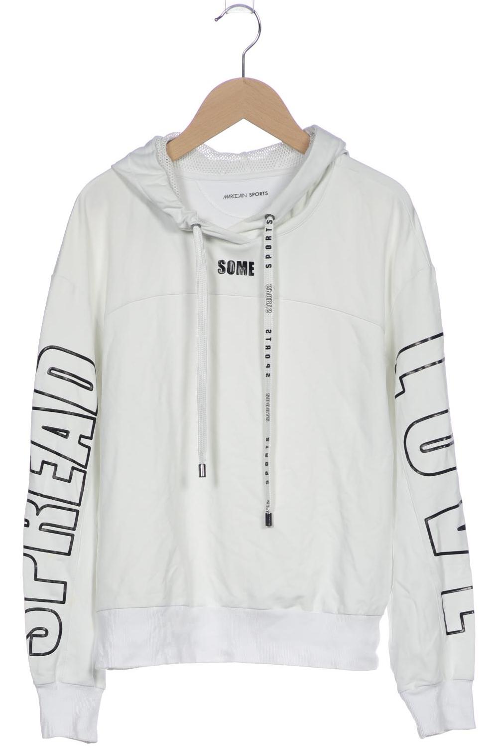 

Marc Cain Sports Damen Kapuzenpullover, weiß, Gr. 34