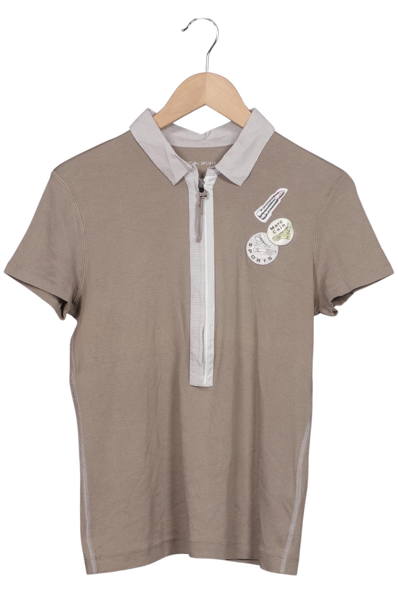 

Marc Cain Sports Damen Poloshirt, beige, Gr. 44