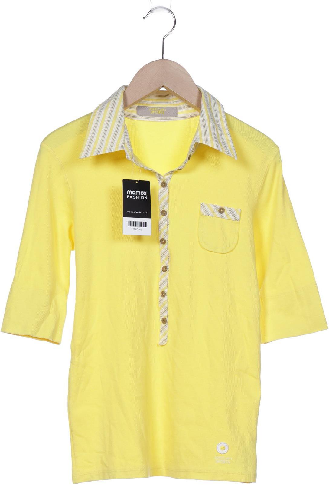 

Marc Cain Sports Damen Poloshirt, gelb, Gr. 38