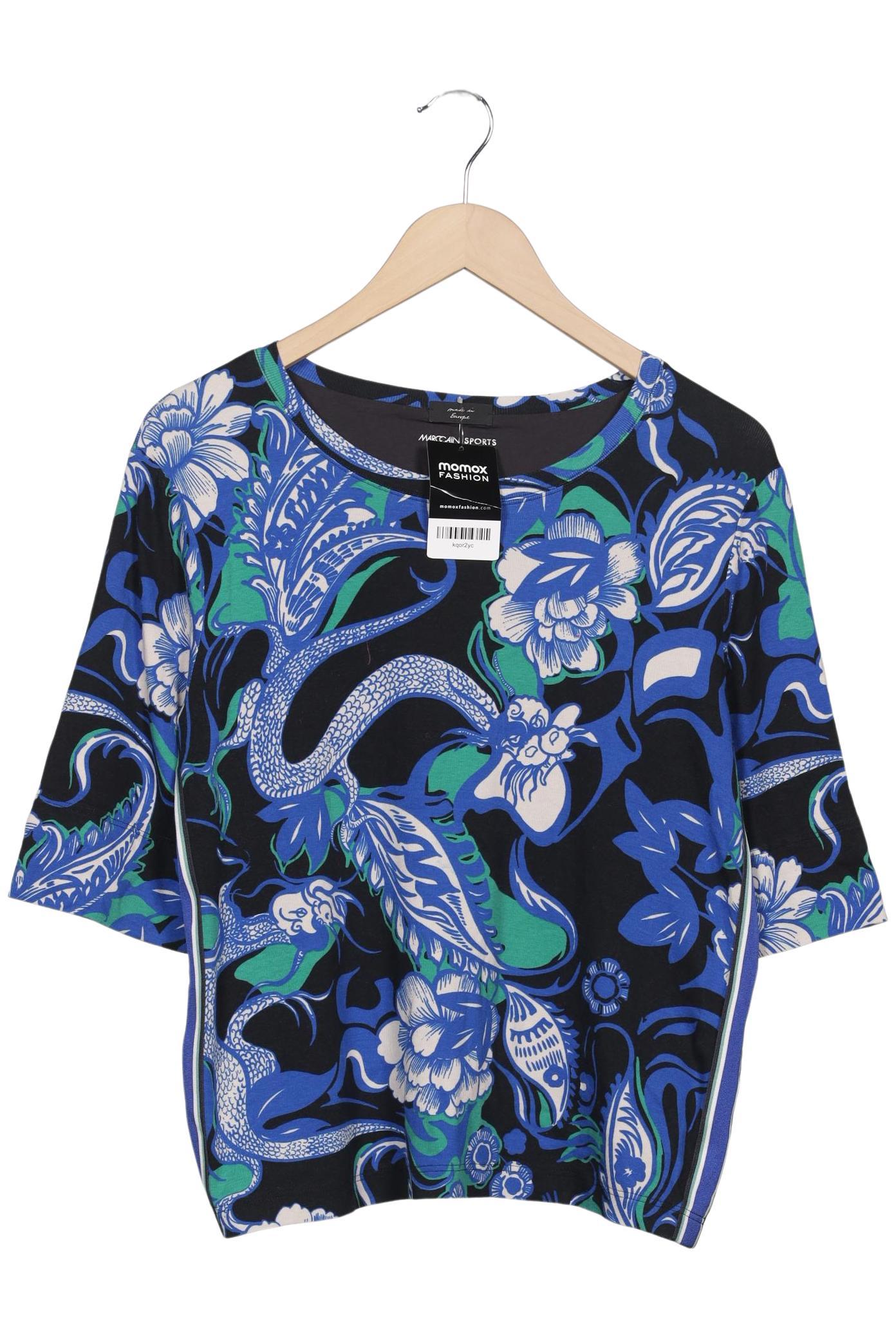 

Marc Cain Sports Damen T-Shirt, blau, Gr. 42
