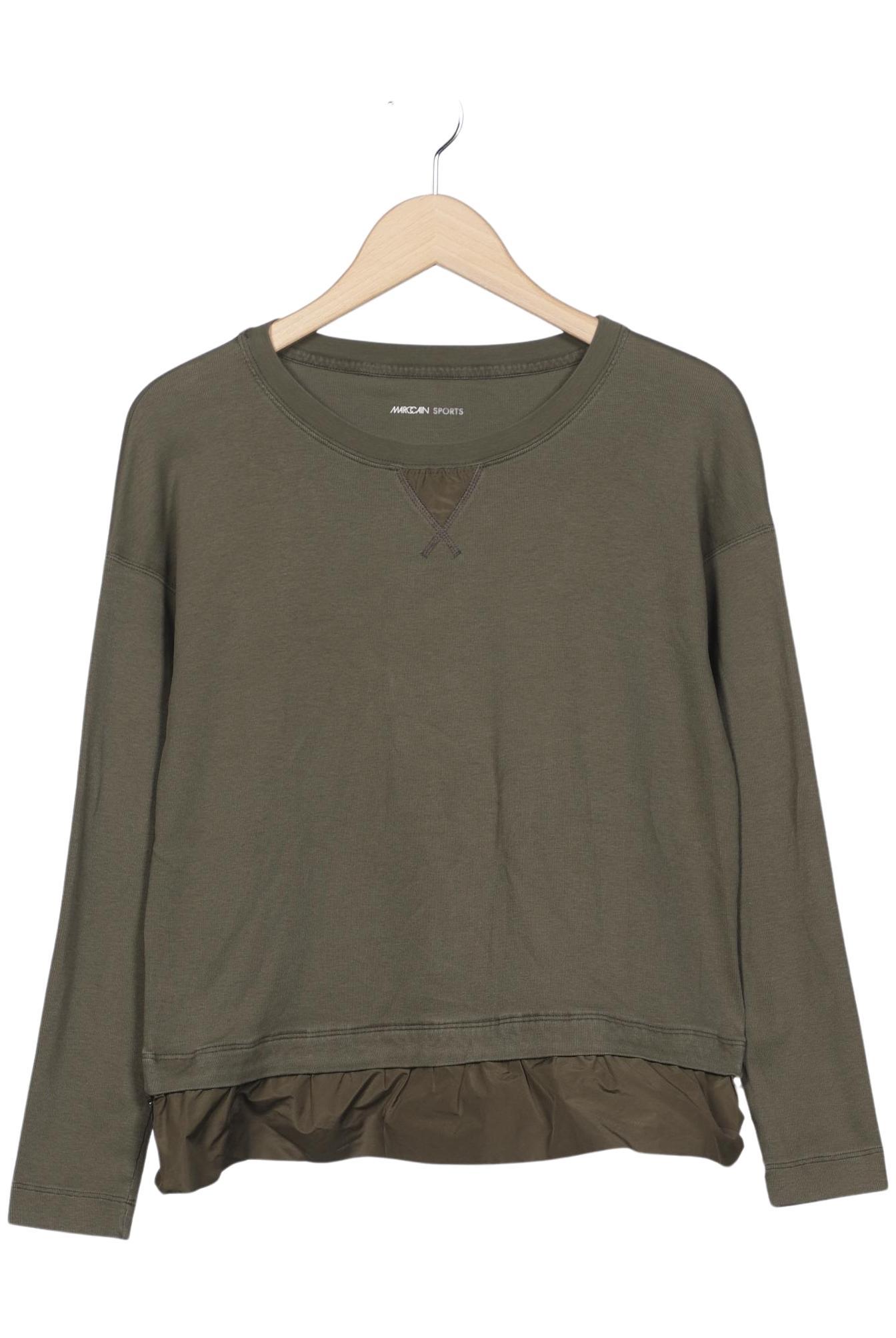 

Marc Cain Sports Damen Langarmshirt, grün, Gr. 38