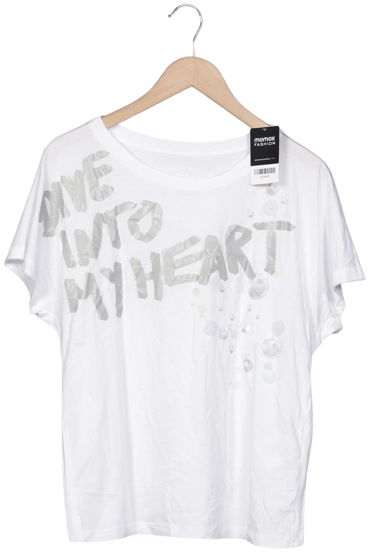 

Marc Cain Sports Damen T-Shirt, weiß, Gr. 42