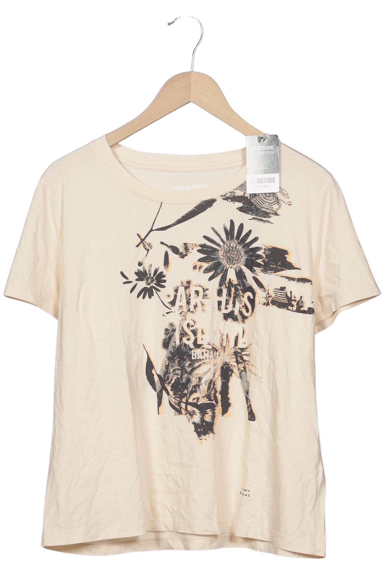 

Marc Cain Sports Damen T-Shirt, beige, Gr. 44