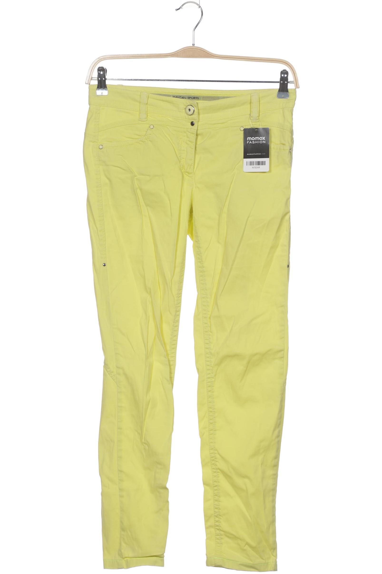 

Marc Cain Sports Damen Stoffhose, gelb, Gr. 38