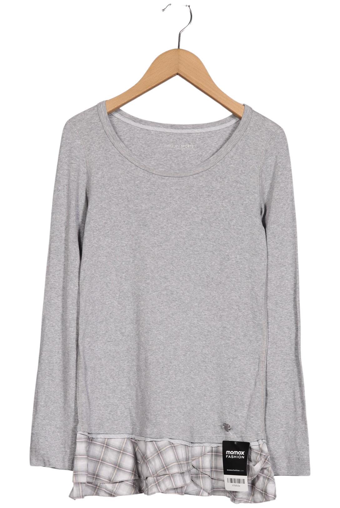 

Marc Cain Sports Damen Langarmshirt, grau, Gr. 30