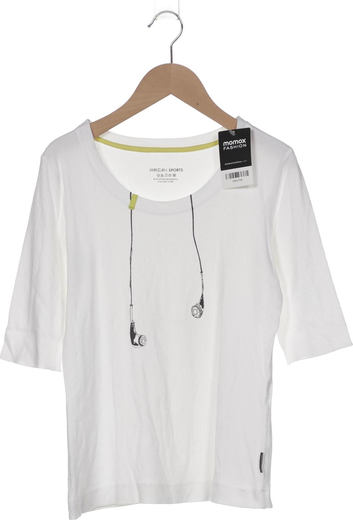 

Marc Cain Sports Damen T-Shirt, weiß, Gr. 36