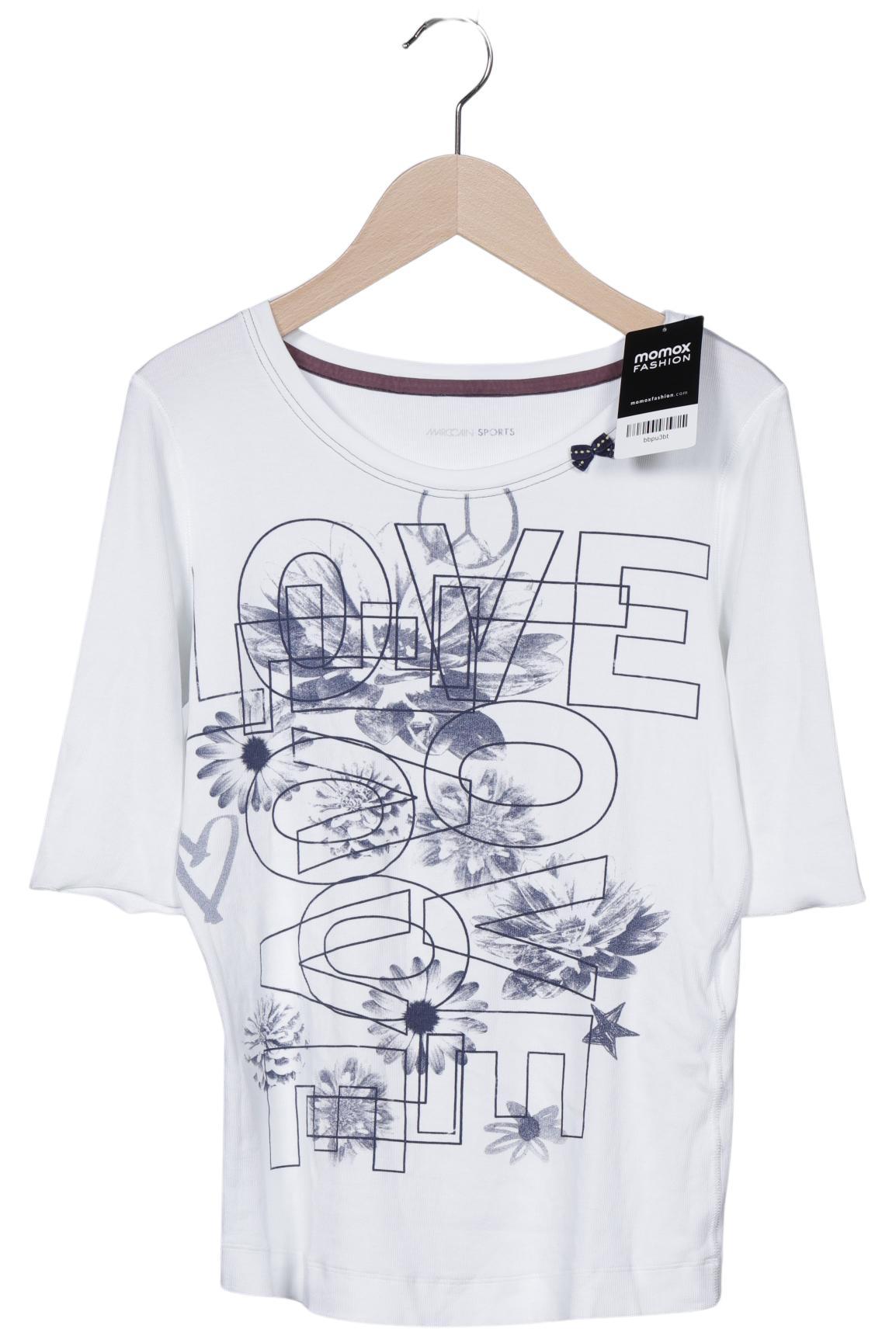 

Marc Cain Sports Damen T-Shirt, weiß, Gr. 38