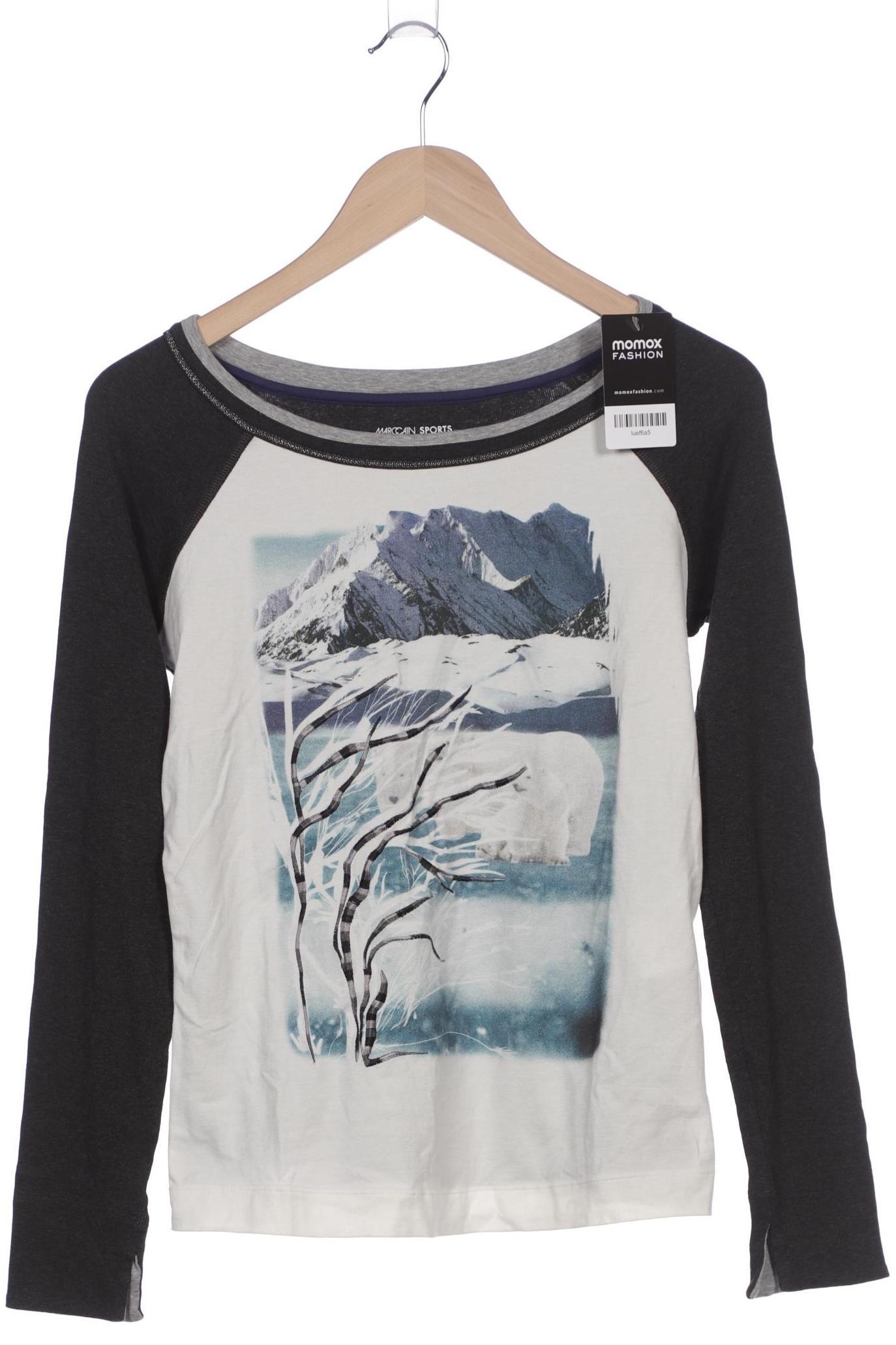 

Marc Cain Sports Damen Langarmshirt, grau, Gr. 40