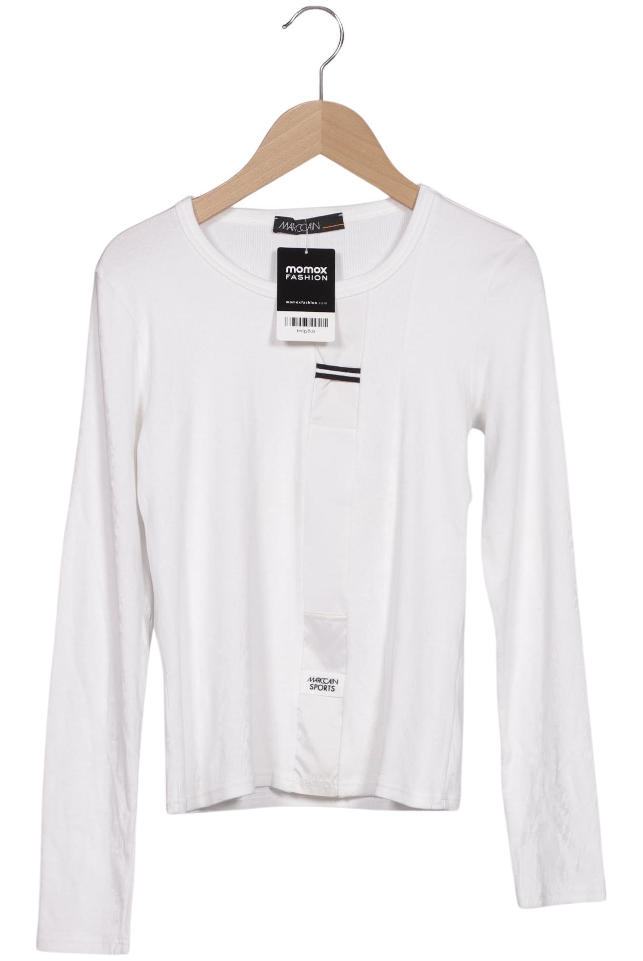 

Marc Cain Sports Damen Langarmshirt, weiß, Gr. 36