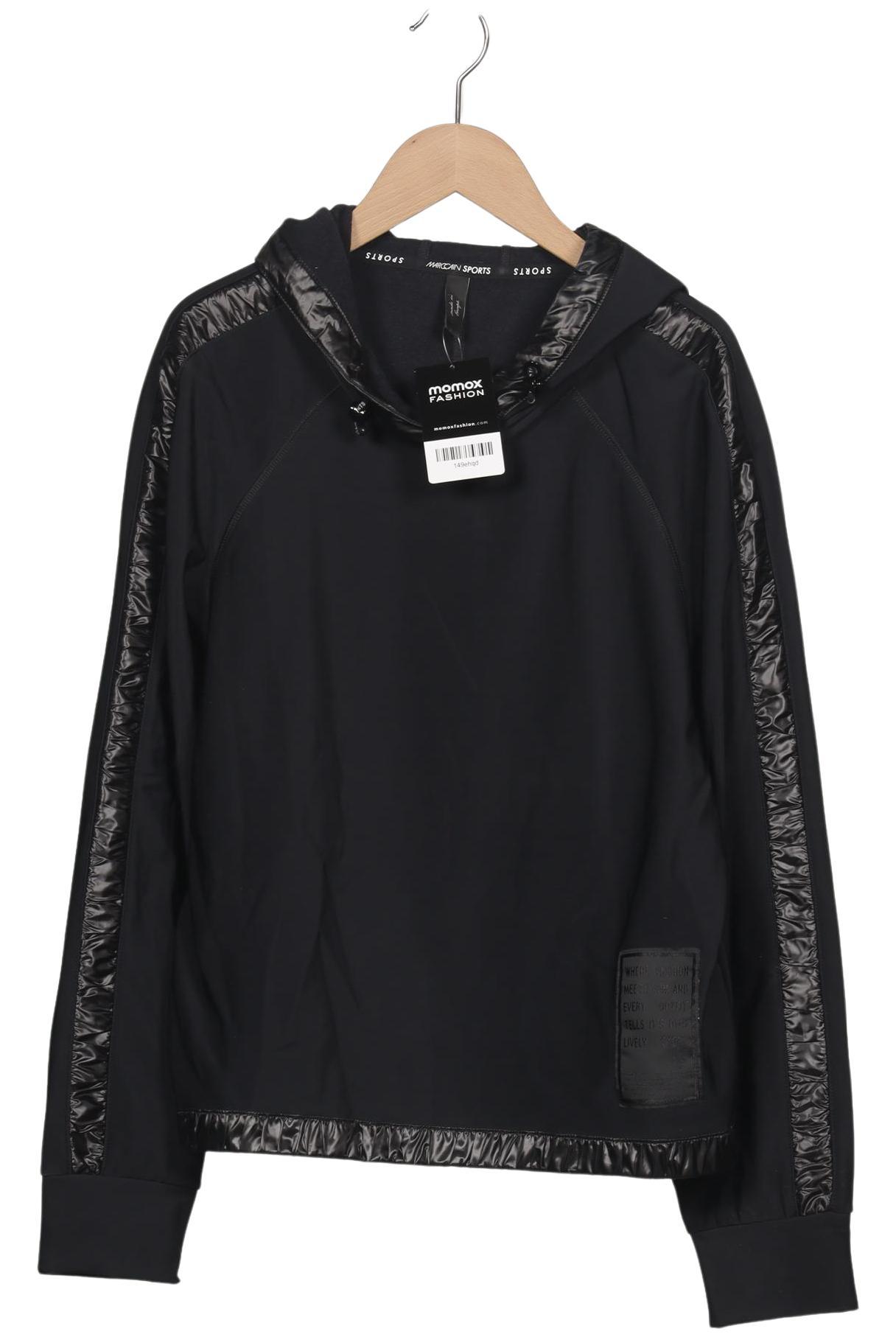 

Marc Cain Sports Damen Kapuzenpullover, schwarz, Gr. 38