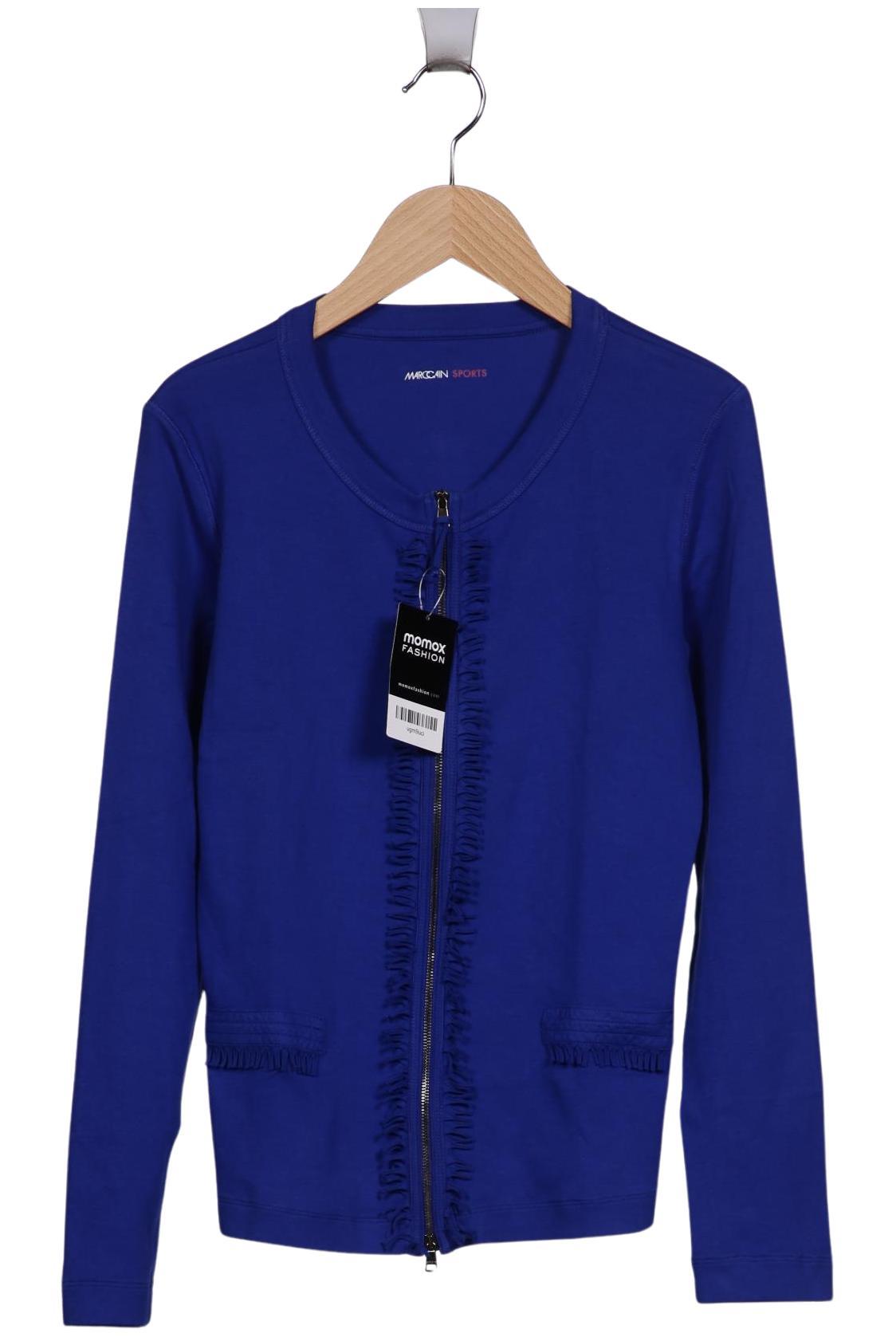 

Marc Cain Sports Damen Strickjacke, blau, Gr. 40