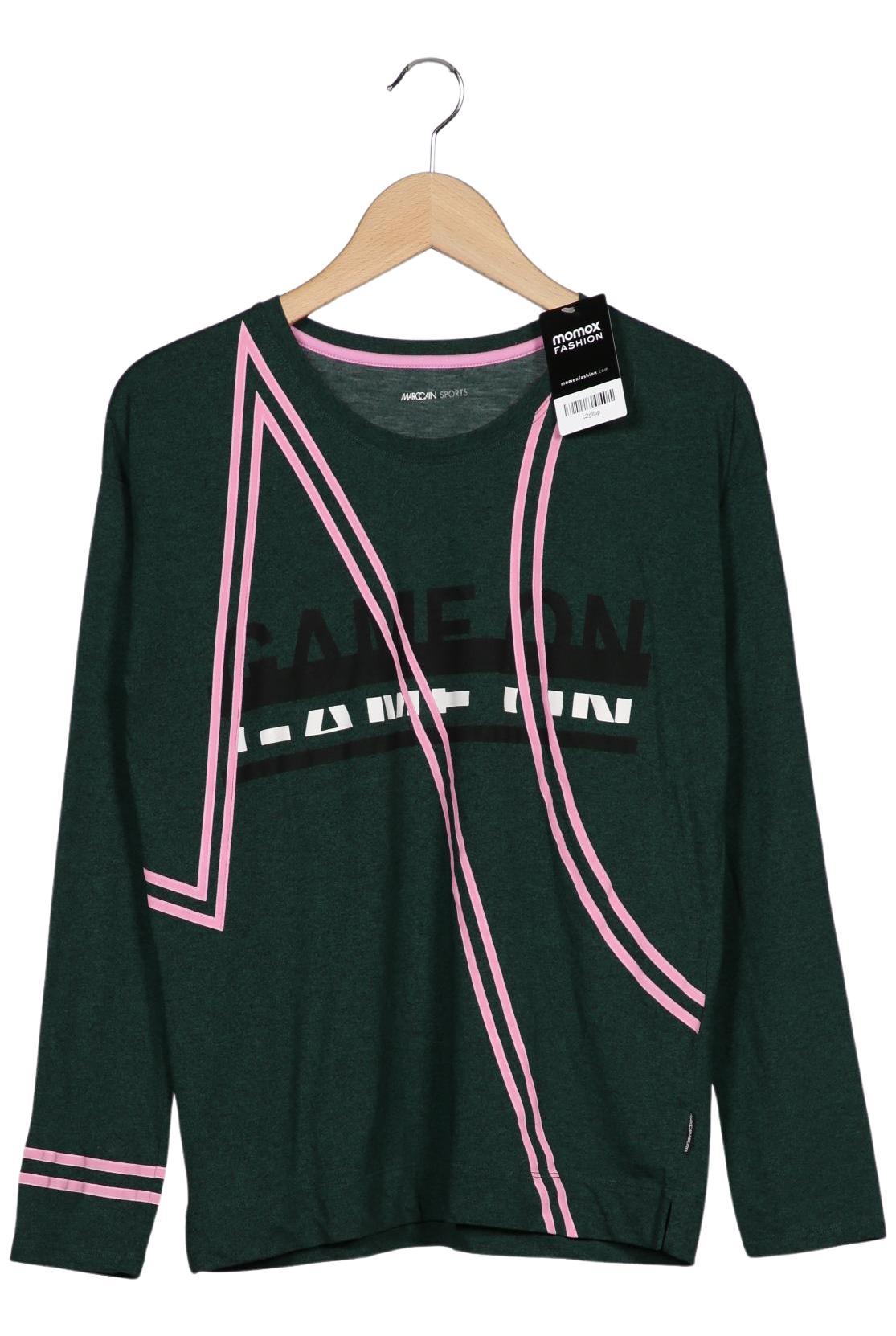 

Marc Cain Sports Damen Langarmshirt, grün, Gr. 38