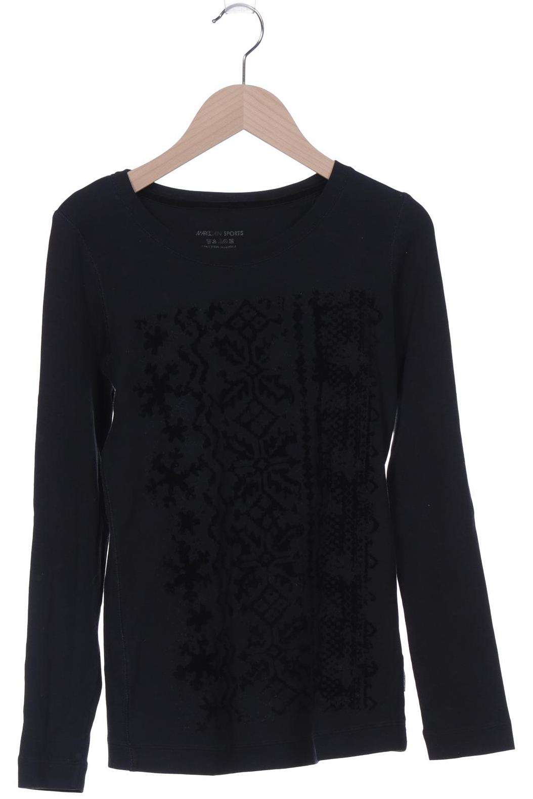 

Marc Cain Sports Damen Langarmshirt, schwarz, Gr. 36