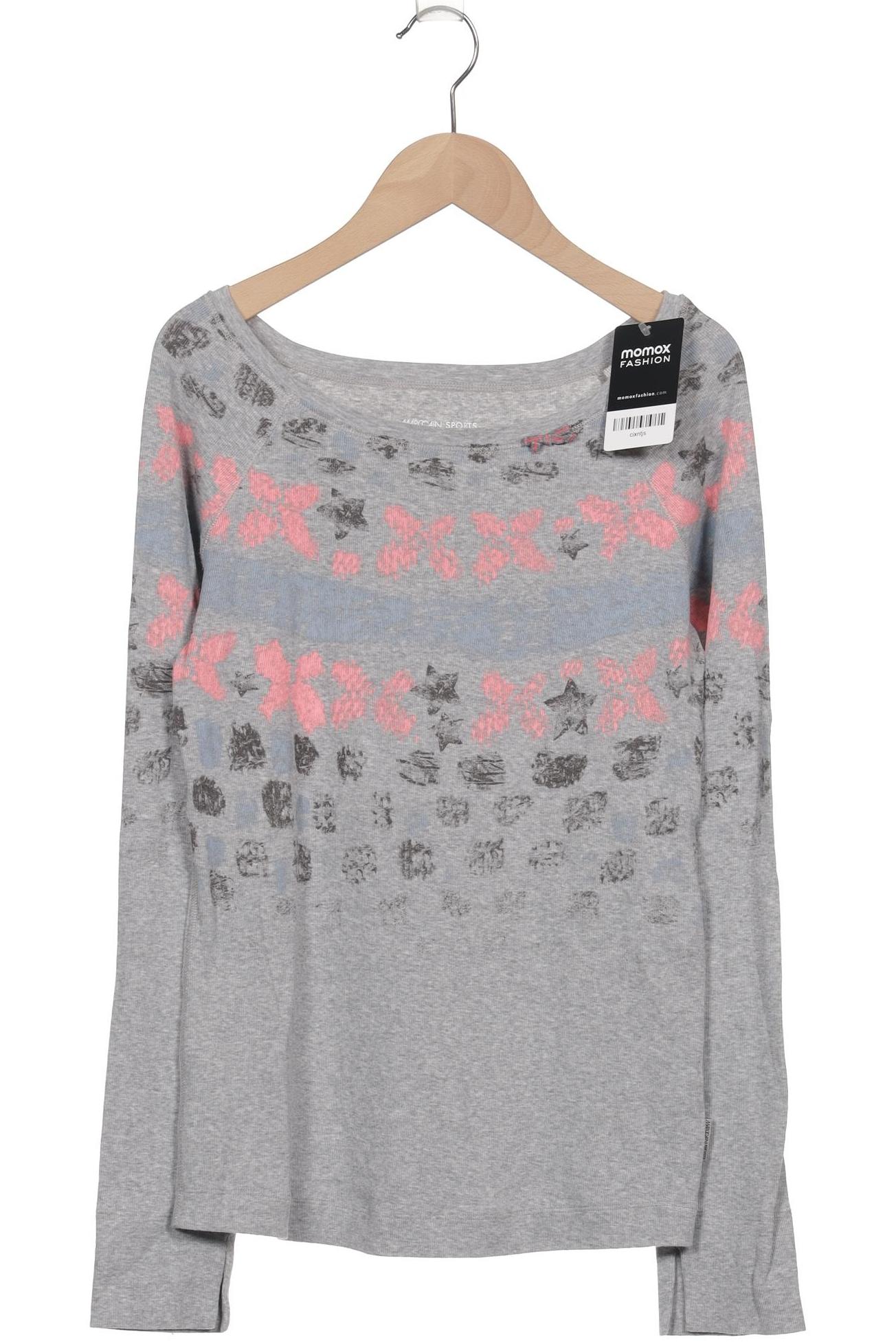 

Marc Cain Sports Damen Langarmshirt, grau, Gr. 38