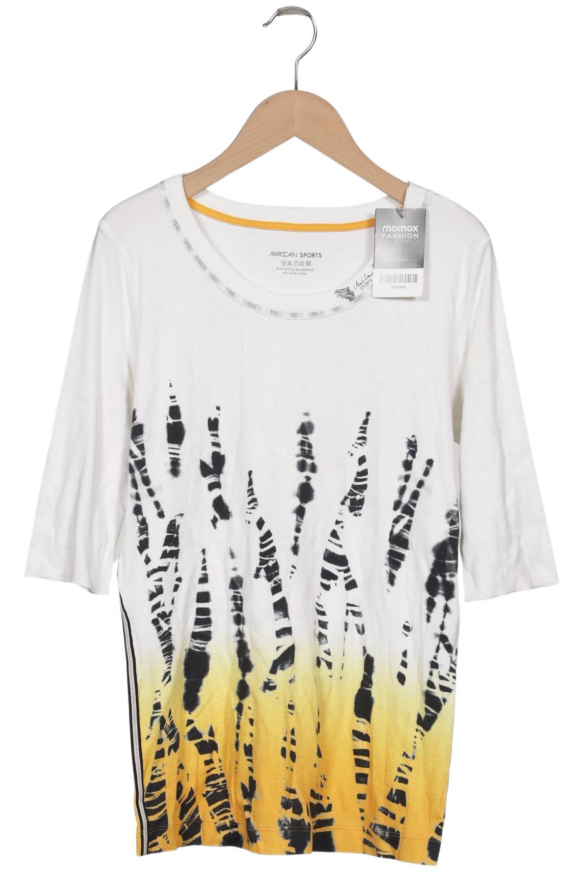 

Marc Cain Sports Damen Langarmshirt, weiß, Gr. 40