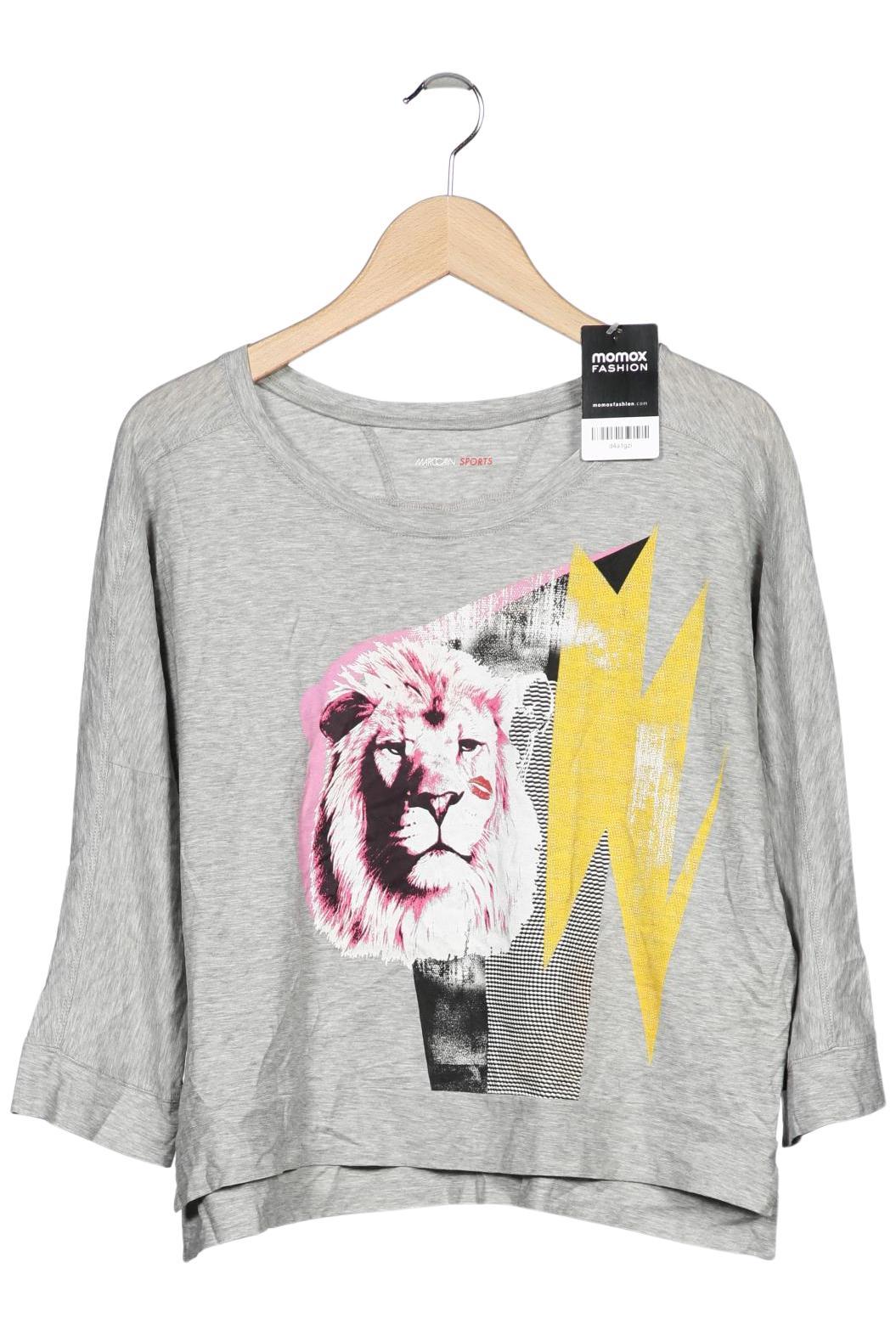 

Marc Cain Sports Damen Langarmshirt, grau, Gr. 38