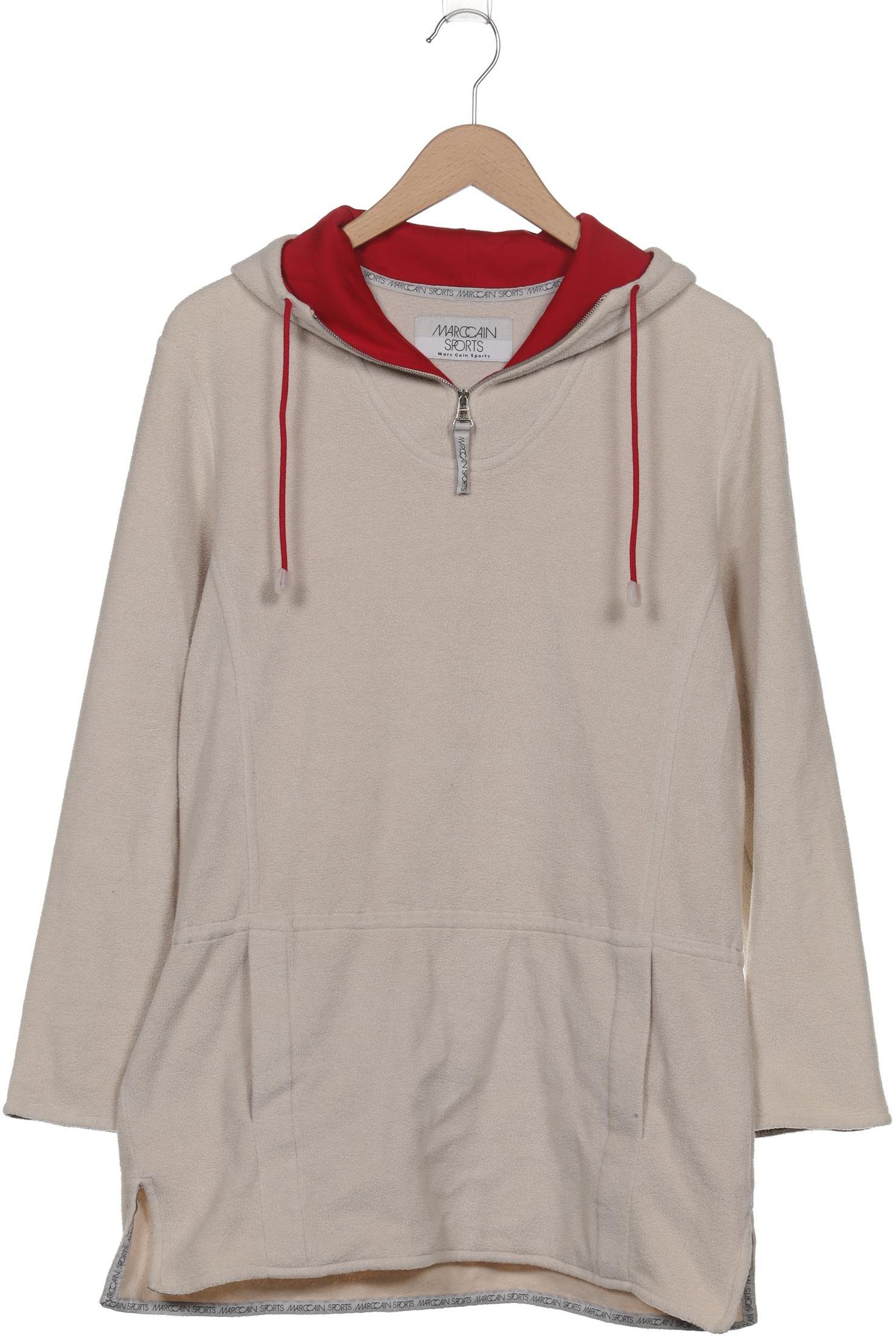 

Marc Cain Sports Damen Kapuzenpullover, cremeweiß, Gr. 40
