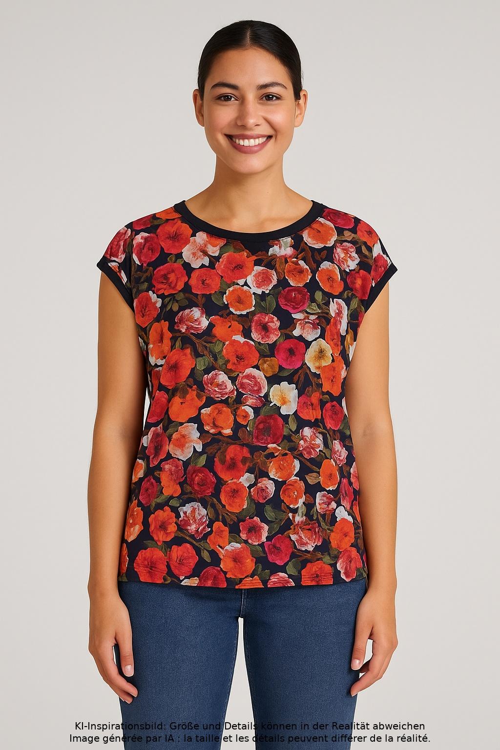 

Marc Cain Sports Damen T-Shirt, mehrfarbig, Gr. 36