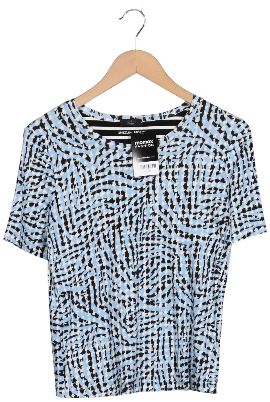 

Marc Cain Sports Damen T-Shirt, blau, Gr. 36