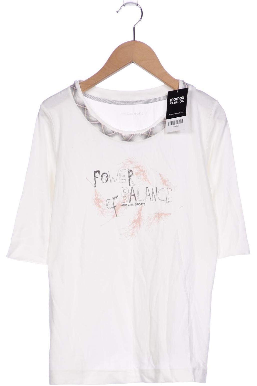 

Marc Cain Sports Damen T-Shirt, cremeweiß, Gr. 38