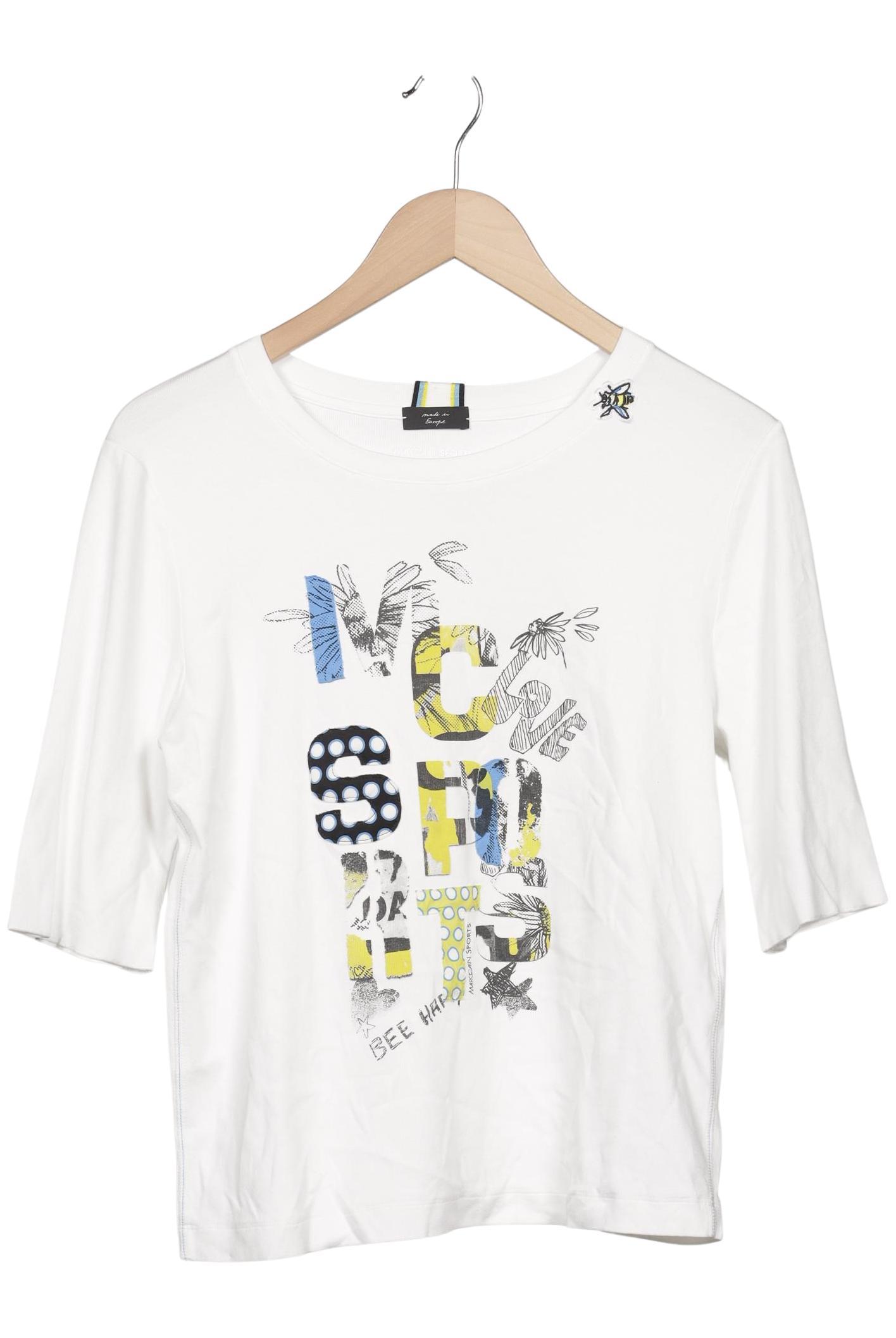 

Marc Cain Sports Damen T-Shirt, weiß, Gr. 42