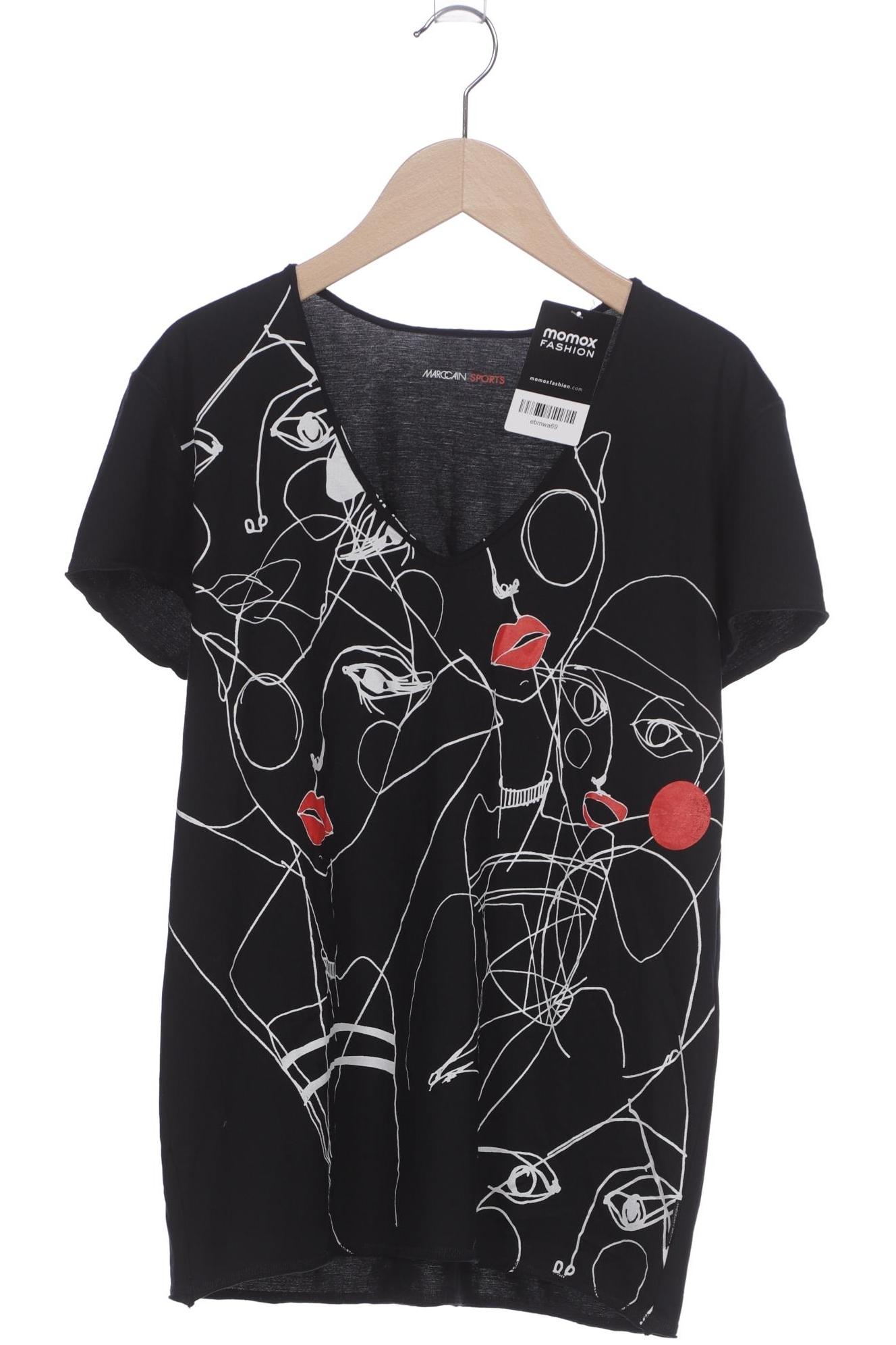 

Marc Cain Sports Damen T-Shirt, schwarz, Gr. 38