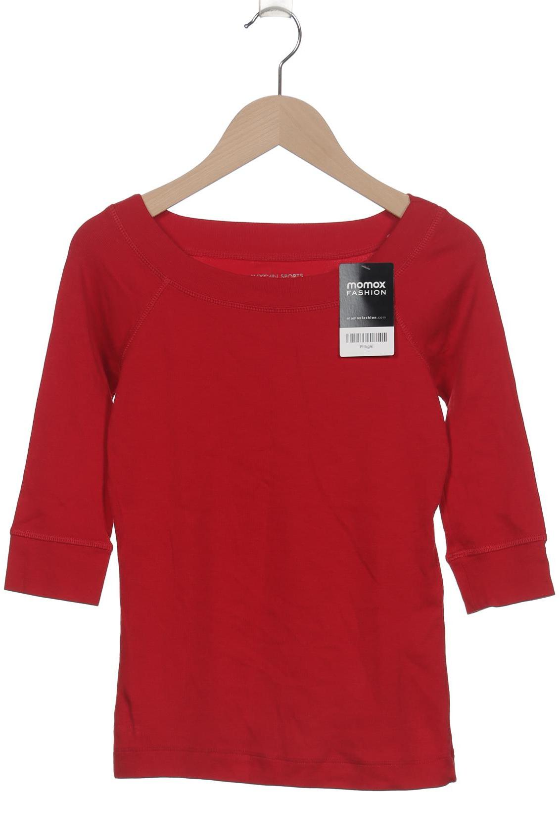 

Marc Cain Sports Damen Langarmshirt, rot, Gr. 34