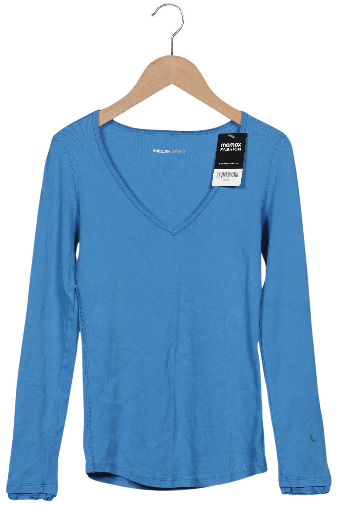 

Marc Cain Sports Damen Langarmshirt, blau, Gr. 30