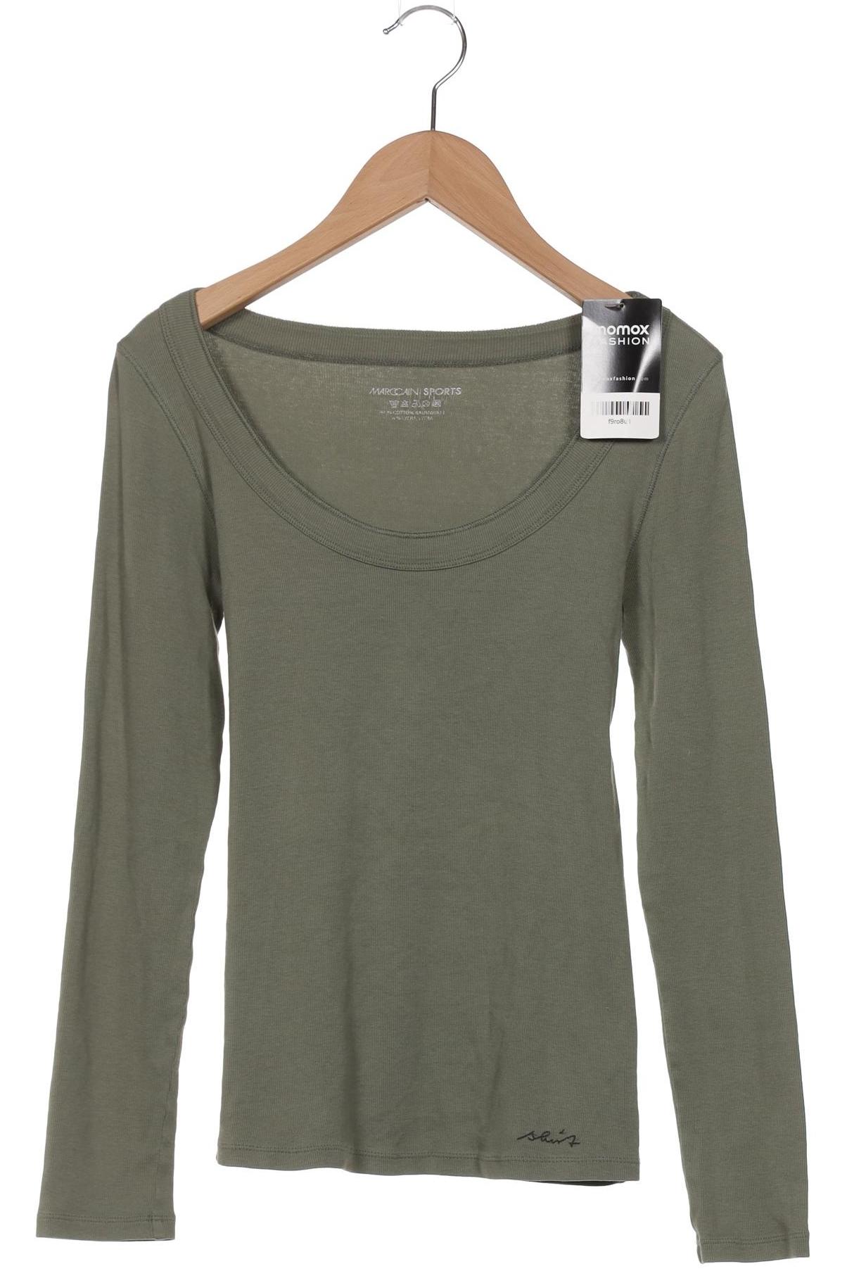 

Marc Cain Sports Damen Langarmshirt, grün, Gr. 34