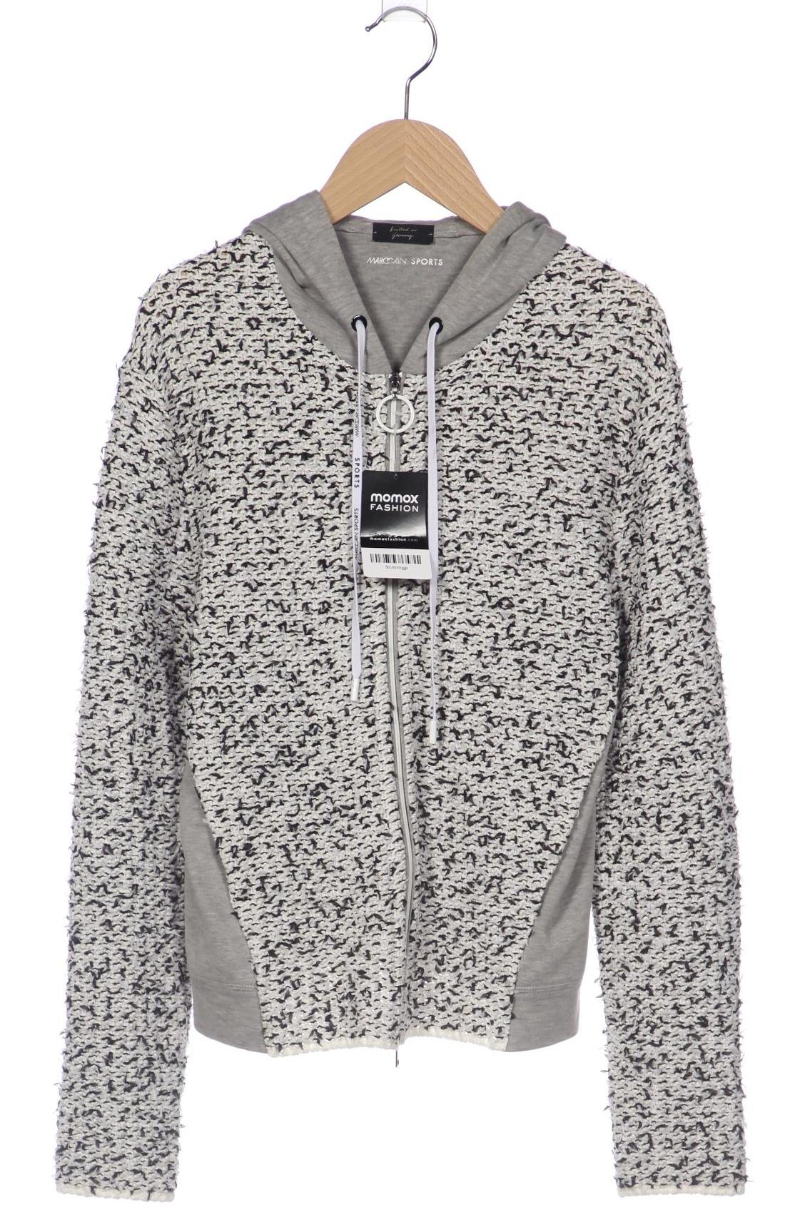 

Marc Cain Sports Damen Kapuzenpullover, grau, Gr. 36