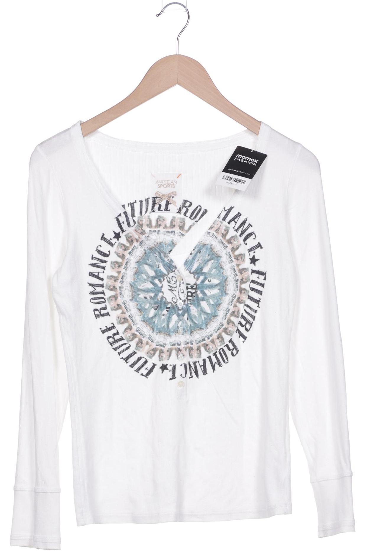 

Marc Cain Sports Damen Langarmshirt, weiß, Gr. 38