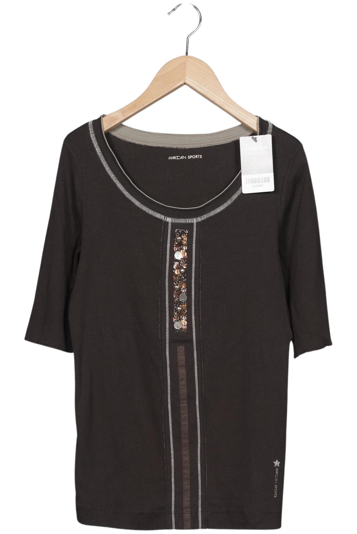 

Marc Cain Sports Damen T-Shirt, braun, Gr. 36