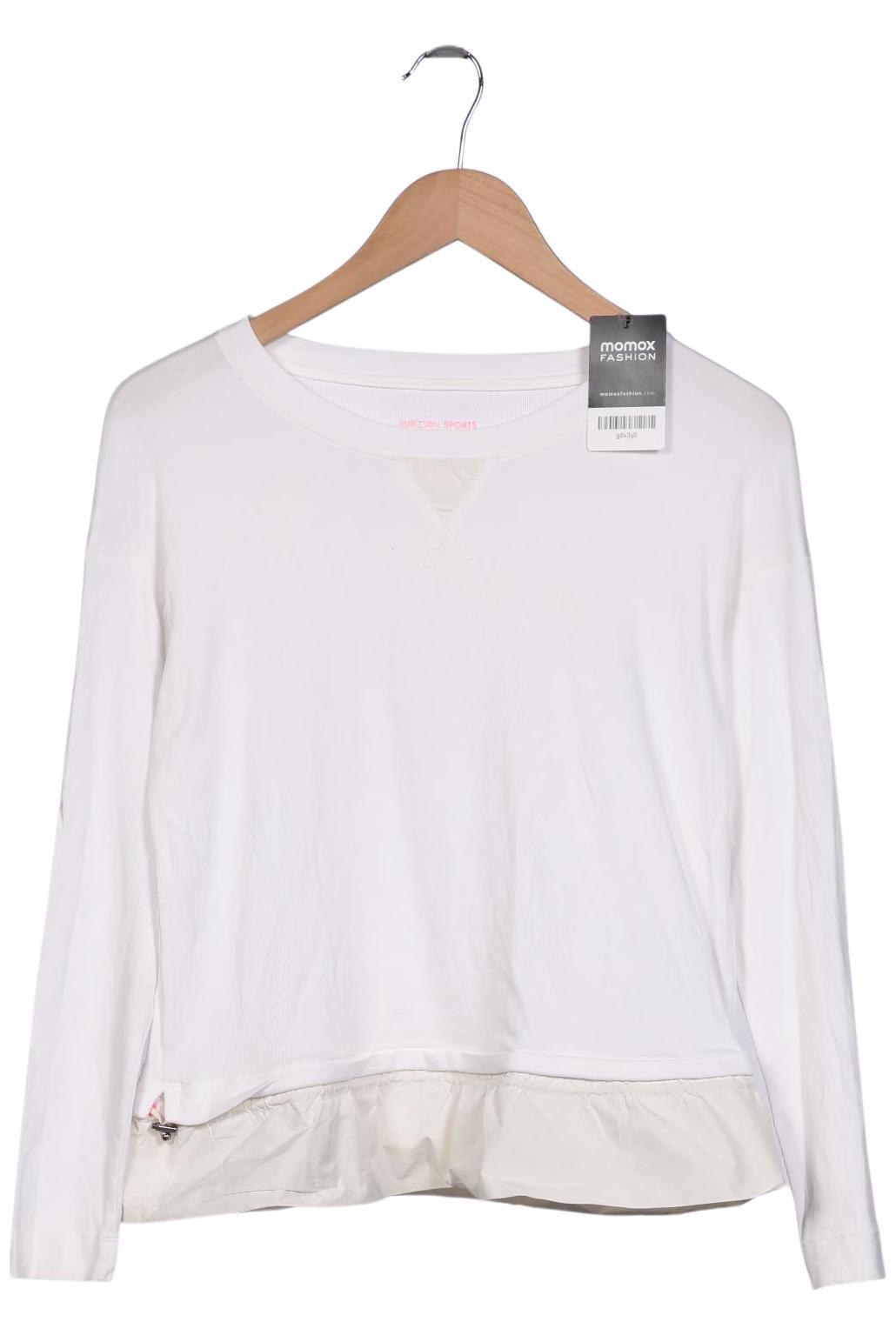 

Marc Cain Sports Damen Langarmshirt, weiß, Gr. 36