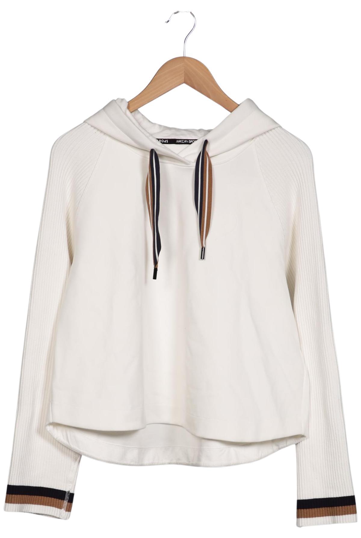 

Marc Cain Sports Damen Kapuzenpullover, cremeweiß, Gr. 38