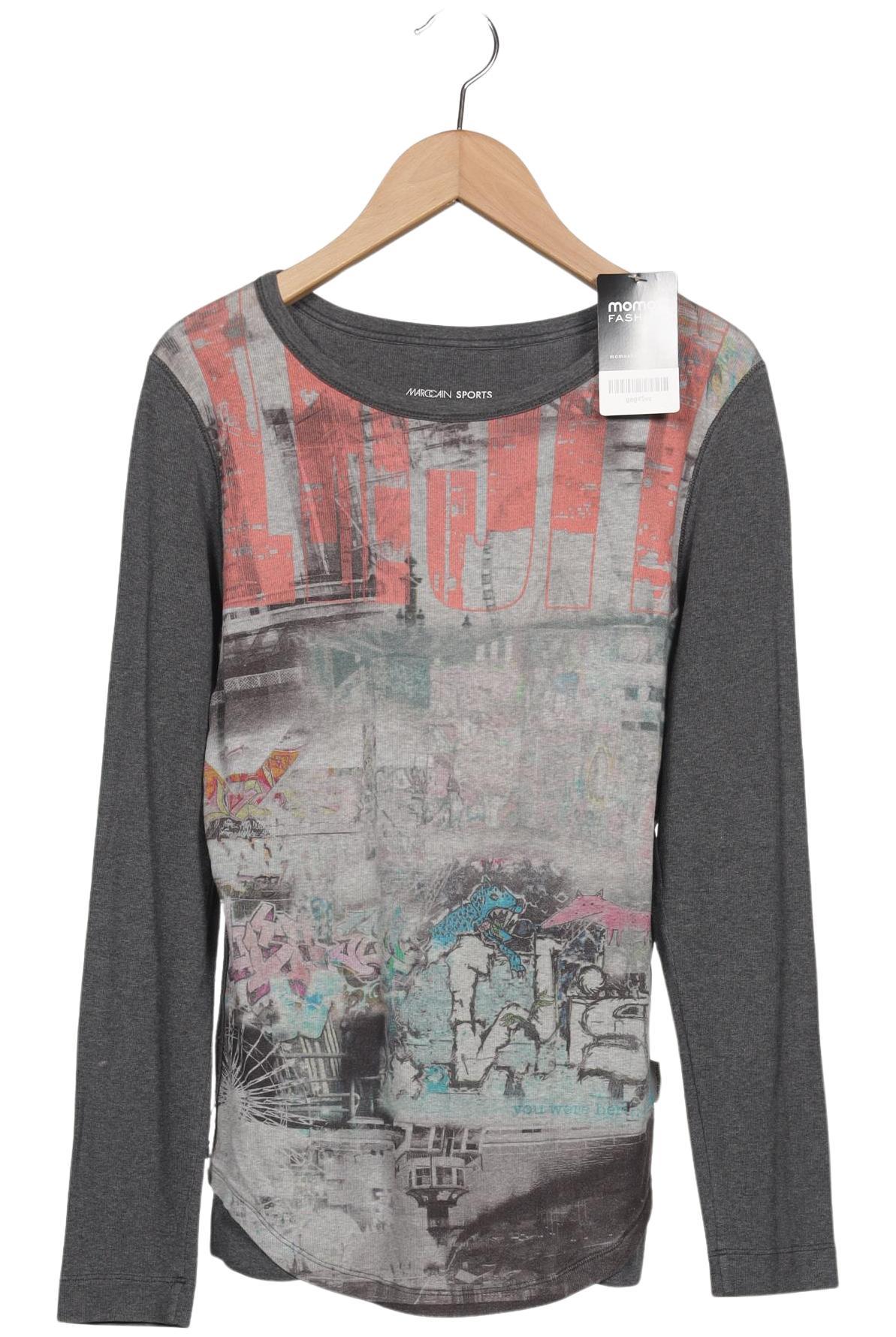 

Marc Cain Sports Damen Langarmshirt, grau, Gr. 34