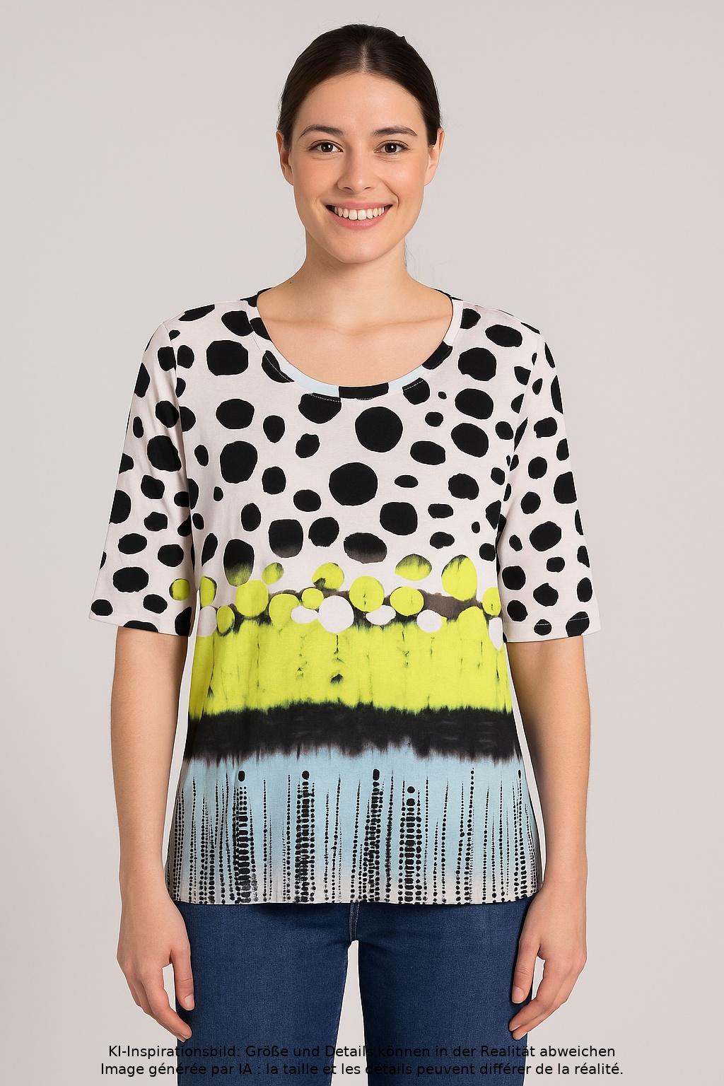 

Marc Cain Sports Damen T-Shirt, neon, Gr. 42