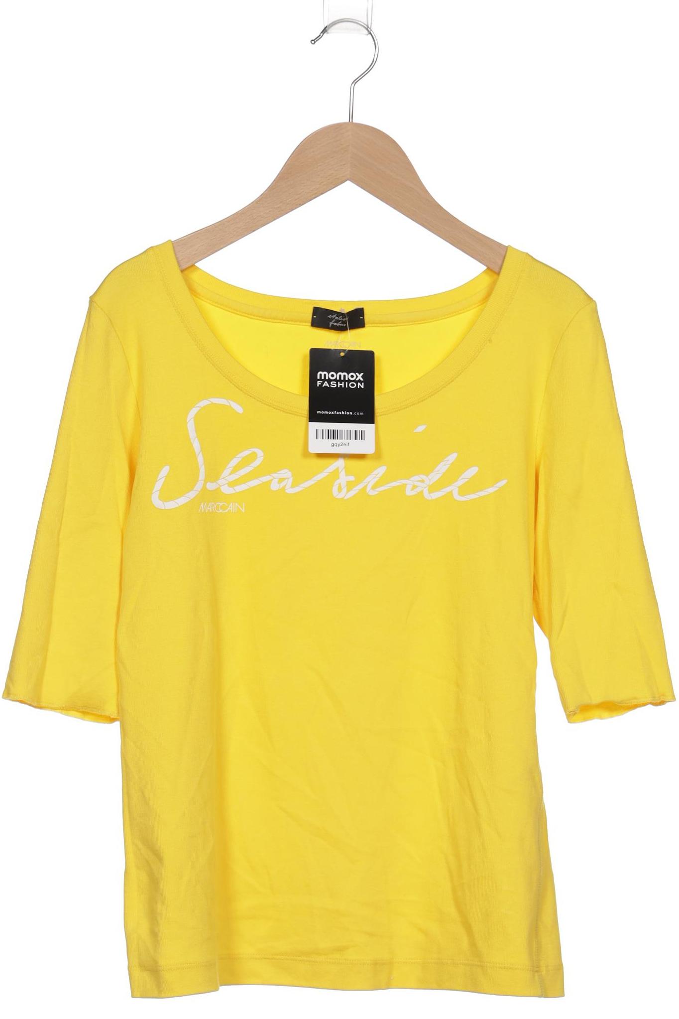 

Marc Cain Sports Damen T-Shirt, gelb, Gr. 36