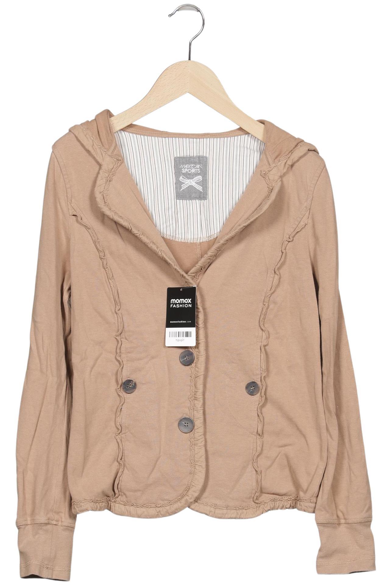 

Marc Cain Sports Damen Kapuzenpullover, beige, Gr. 38