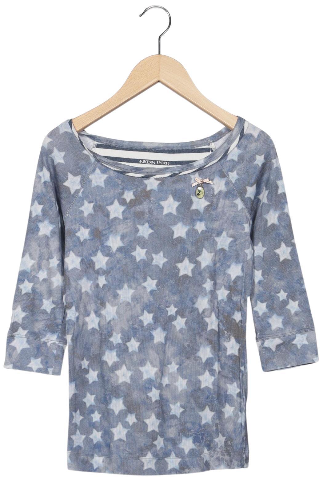 

Marc Cain Sports Damen Langarmshirt, hellblau, Gr. 36