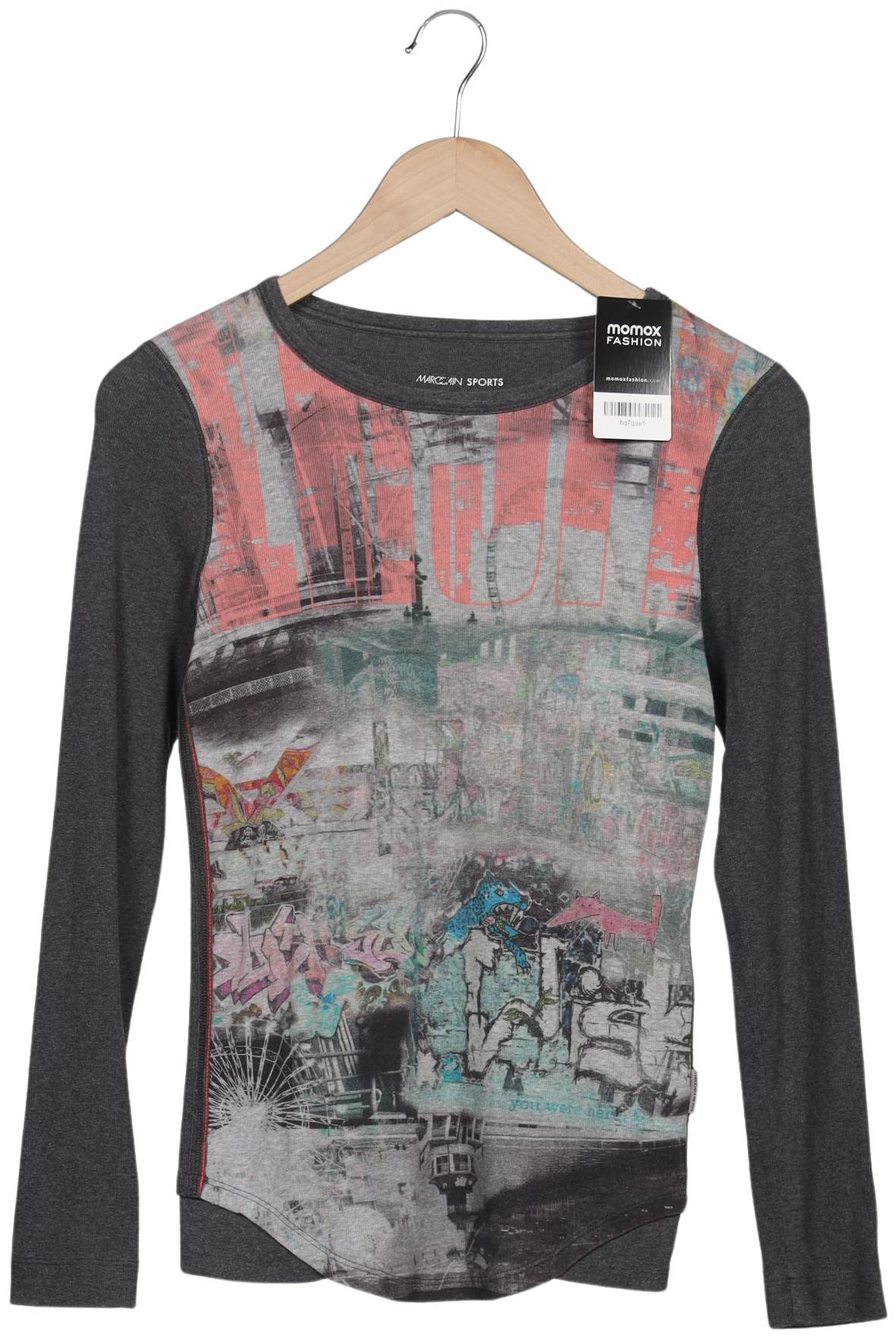 

Marc Cain Sports Damen Langarmshirt, grau, Gr. 36