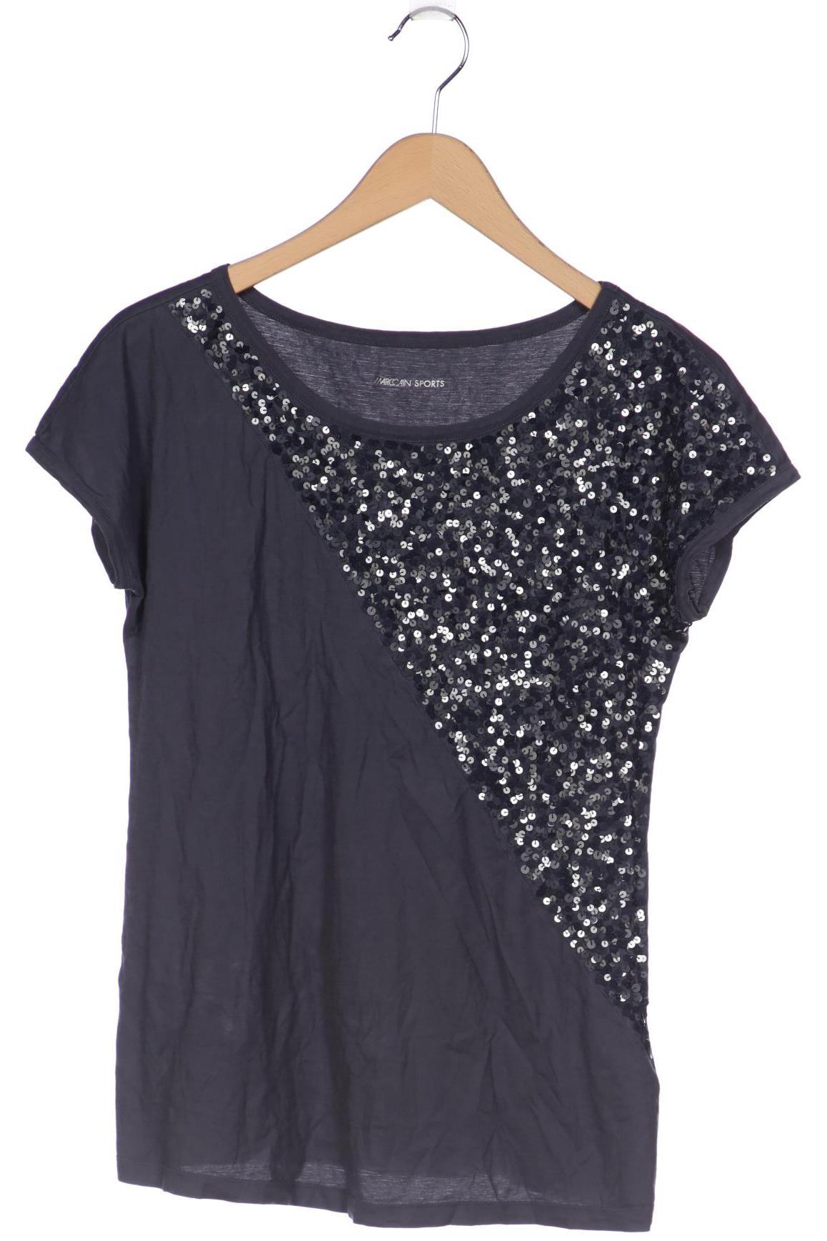 

Marc Cain Sports Damen T-Shirt, blau, Gr. 38