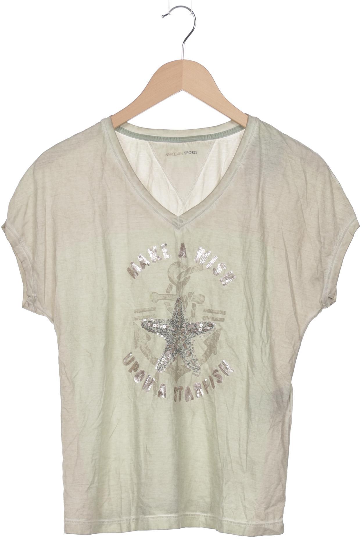

Marc Cain Sports Damen T-Shirt, grün, Gr. 36