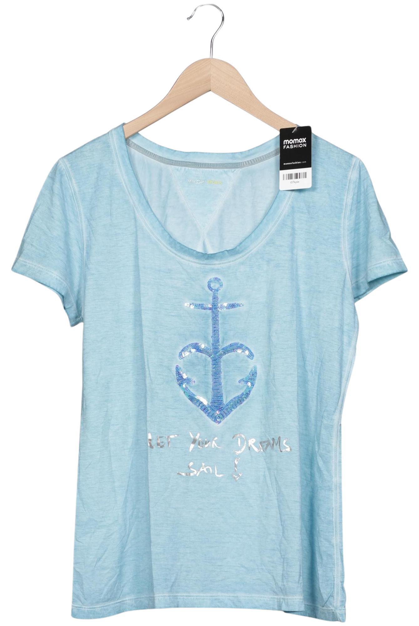 

Marc Cain Sports Damen T-Shirt, hellblau, Gr. 42
