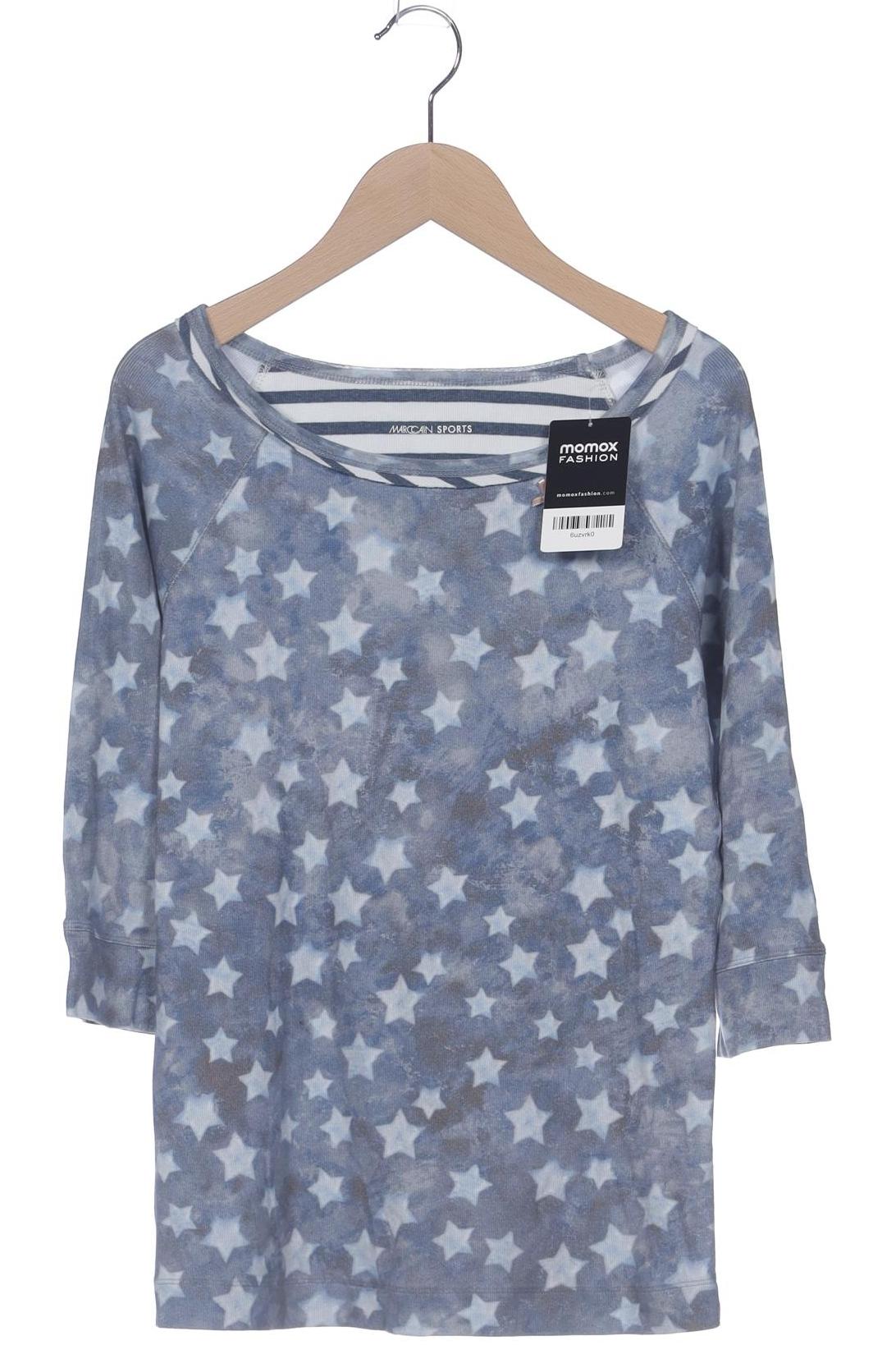

Marc Cain Sports Damen Langarmshirt, blau, Gr. 36