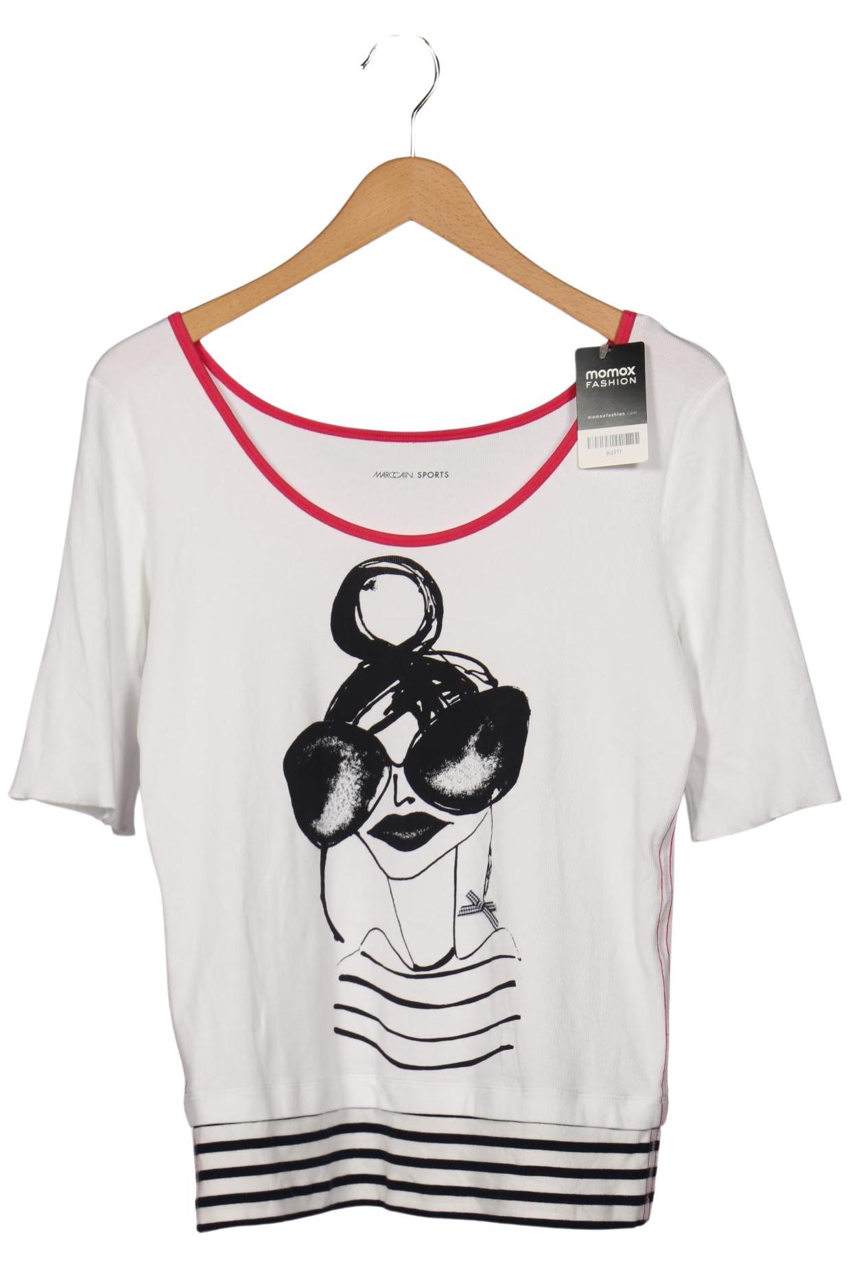 

Marc Cain Sports Damen T-Shirt, weiß, Gr. 38