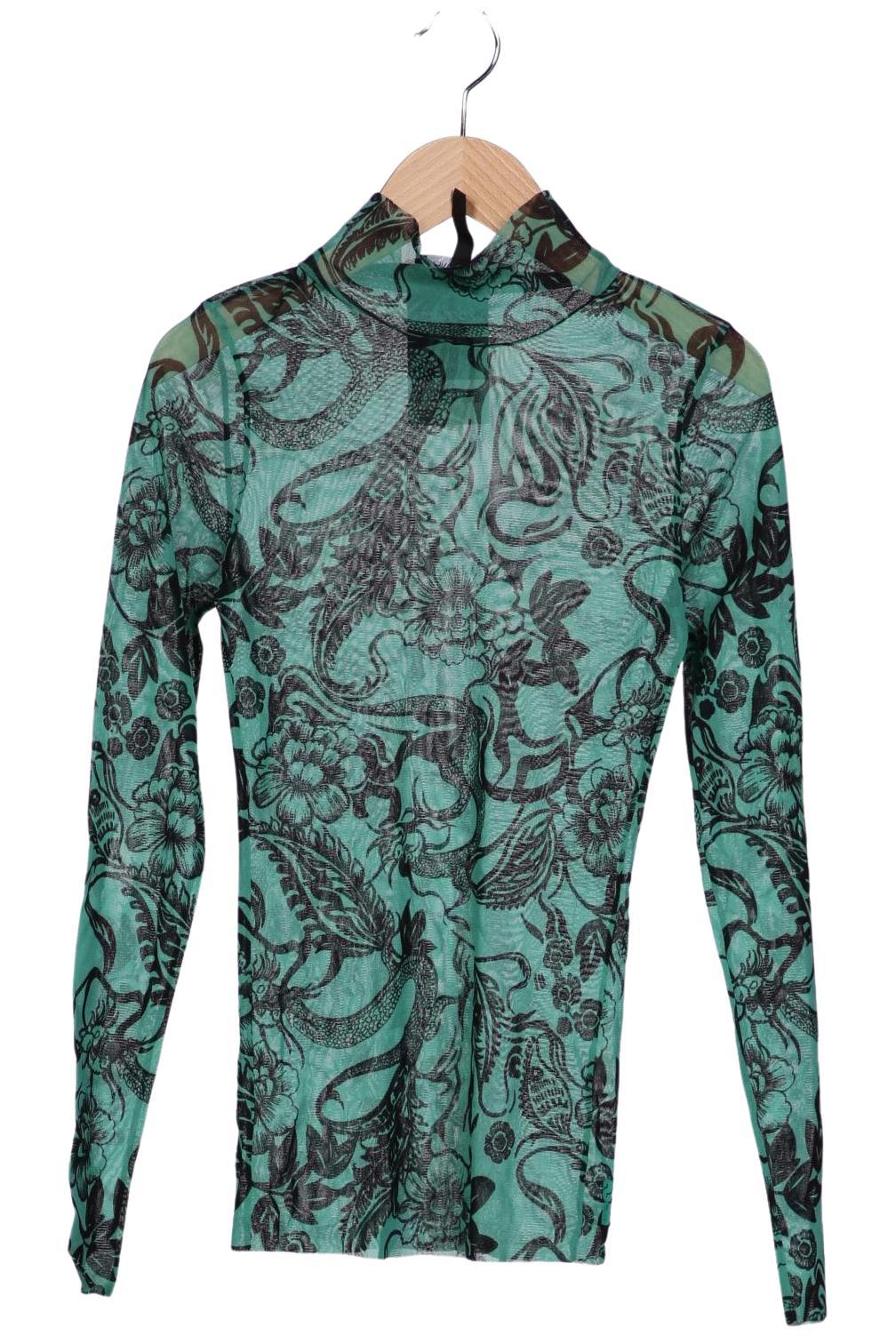 

Marc Cain Sports Damen Langarmshirt, grün, Gr. 32